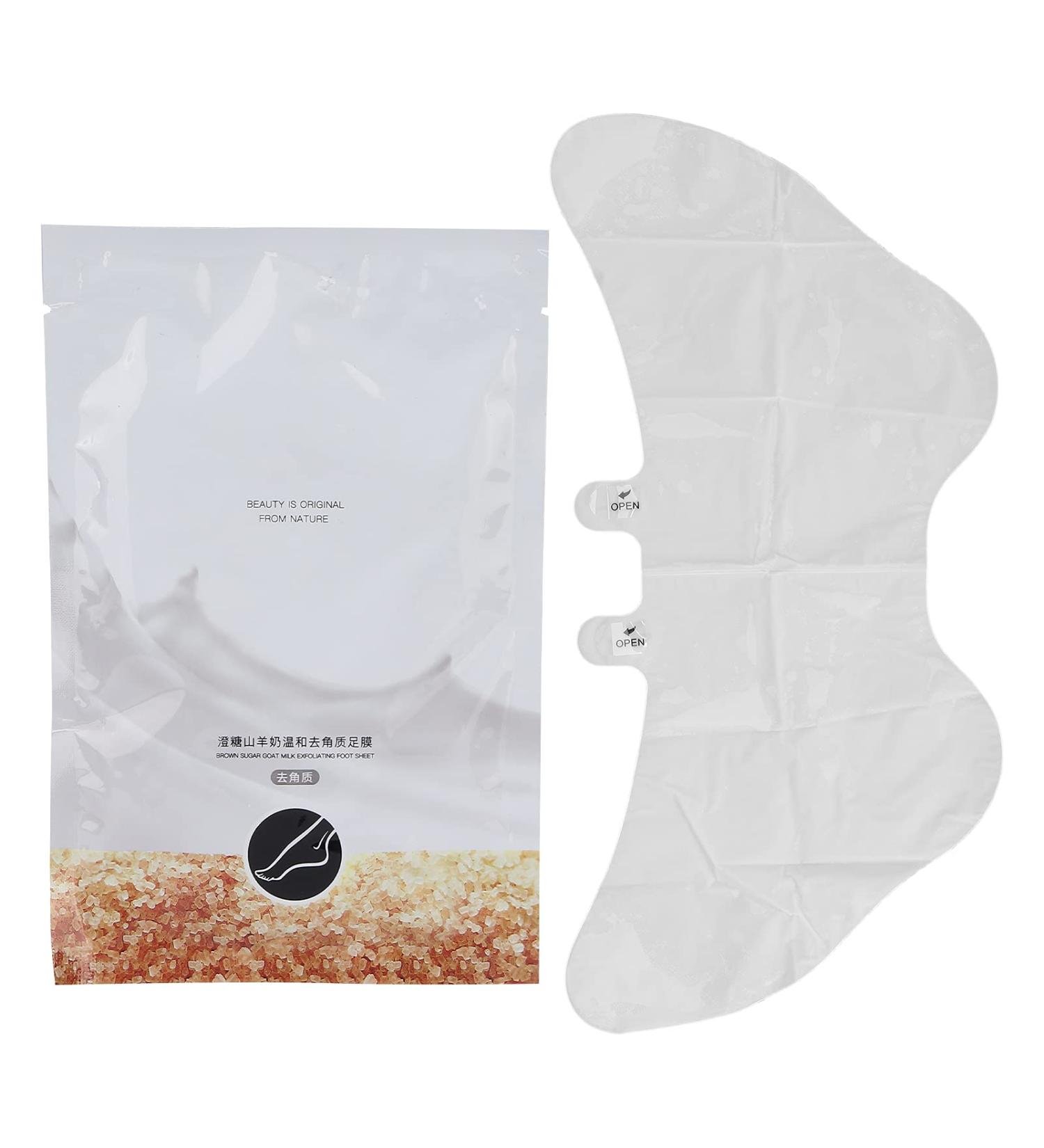 Verdant Touch 2 Pack Exfoliating Foot Mask Skin Repairing Foot Peeling Mask Moisturizing Foot Scrub 50ml Each - Buy Online on GoSupps.com