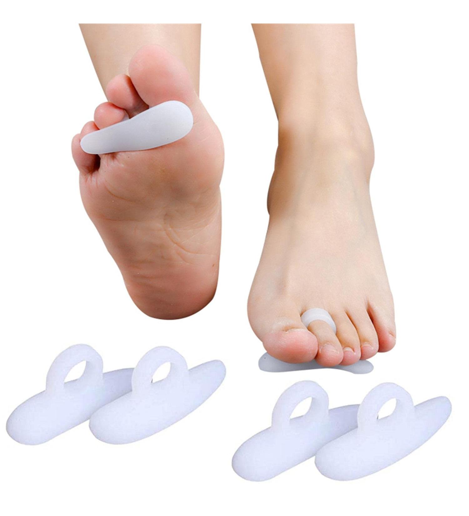 Buy Silicone Hammer Toe Pads | Corrector for Curled & Mallet Toes | Foot Pain Relief for Women - International Shipping Available - Buy Online on GoSupps.com
