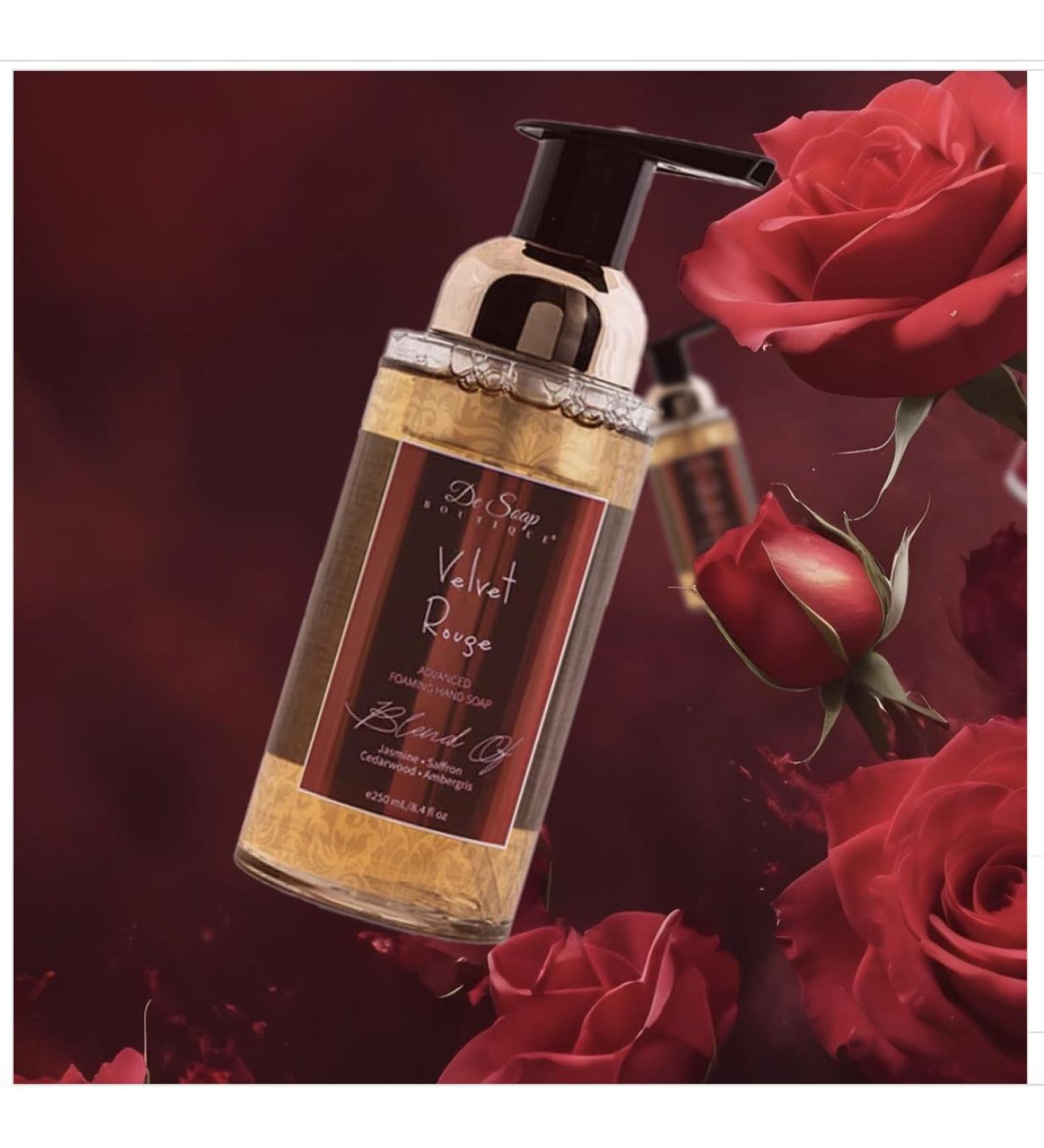 De Soap Boutique Velvet Rouge Hand Soap 8.4 fl oz