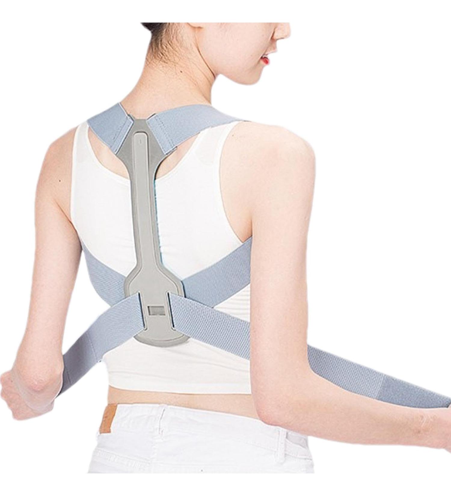 Straight Back Corrector Elastic Instant Support Corrector Back Brace Stretchy Corrector Belt Back Straightener Corrector - Buy Online on GoSupps.com