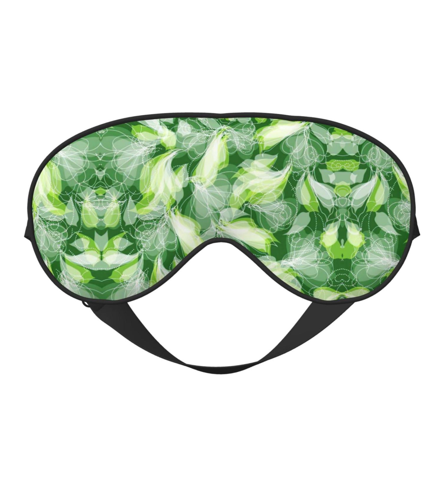 Leaf Soft Sleep Eye Mask | Breathable Women's Eye Patch for Travel & Relaxation - Buy Online on GoSupps.com