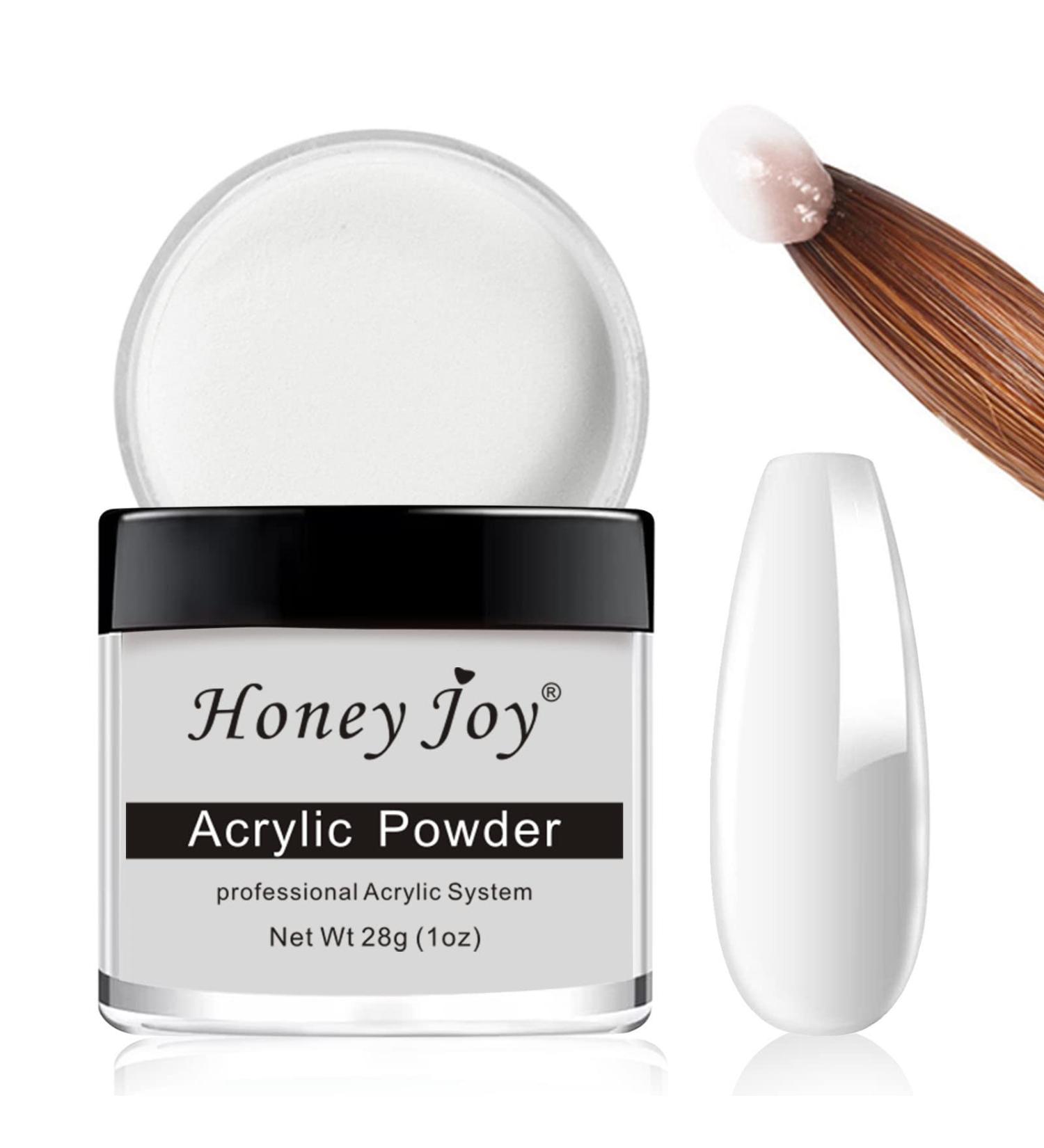 Professional Clear Acrylic Powder for Nail Extension - 28g/box | French Manicure Acrylic Nail System - HJ-NAP016 (Clear) - Buy Online on GoSupps.com