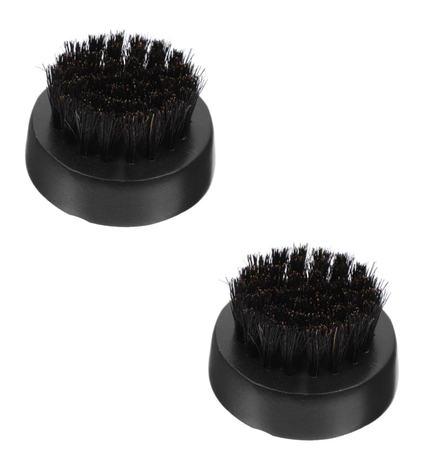 Minkissy Men's Wooden Fur Care Tools - 2-Piece Mustache Smoothing Iron & Bristle Clean Handle - Buy Online on GoSupps.com