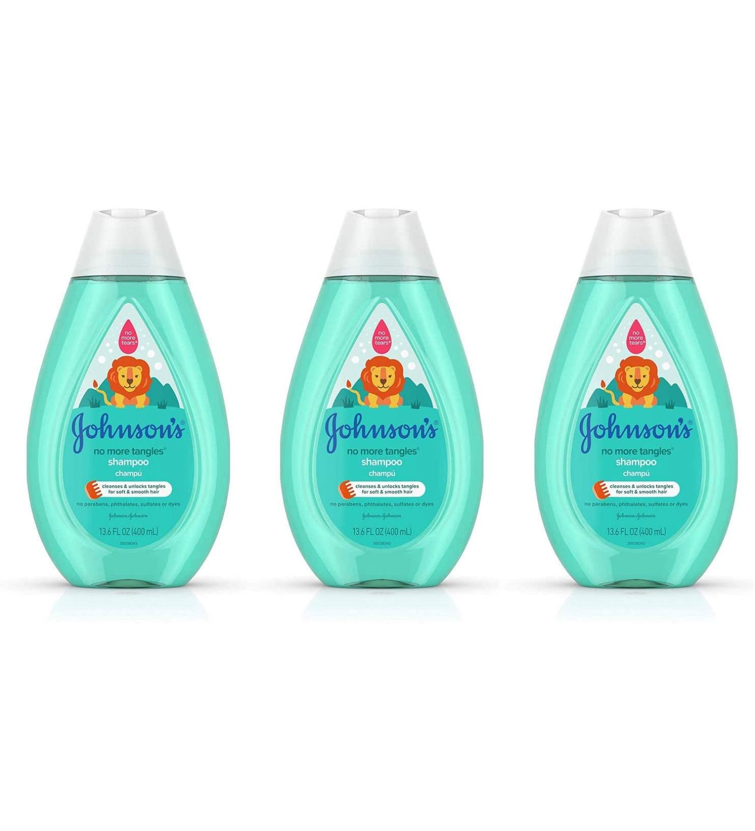 Johnson's Baby No More Tangles Shampoo 13.6 fl oz - Gentle Detangling for Kids - Buy Online on GoSupps.com