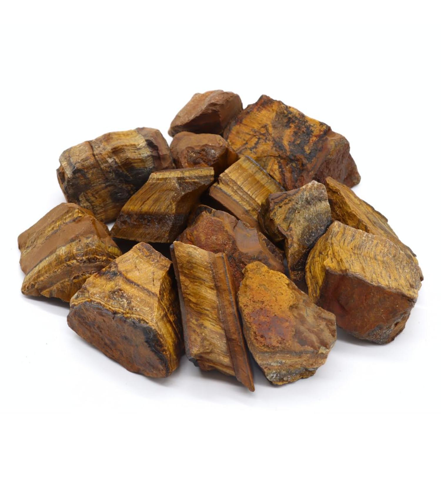 Lavisa Premium Healing Stones & Gemstones Set | Natural Crystals for Decor & Water Treatment | Tiger Eye & Mineral Stones Mixing - Buy Online on GoSupps.com