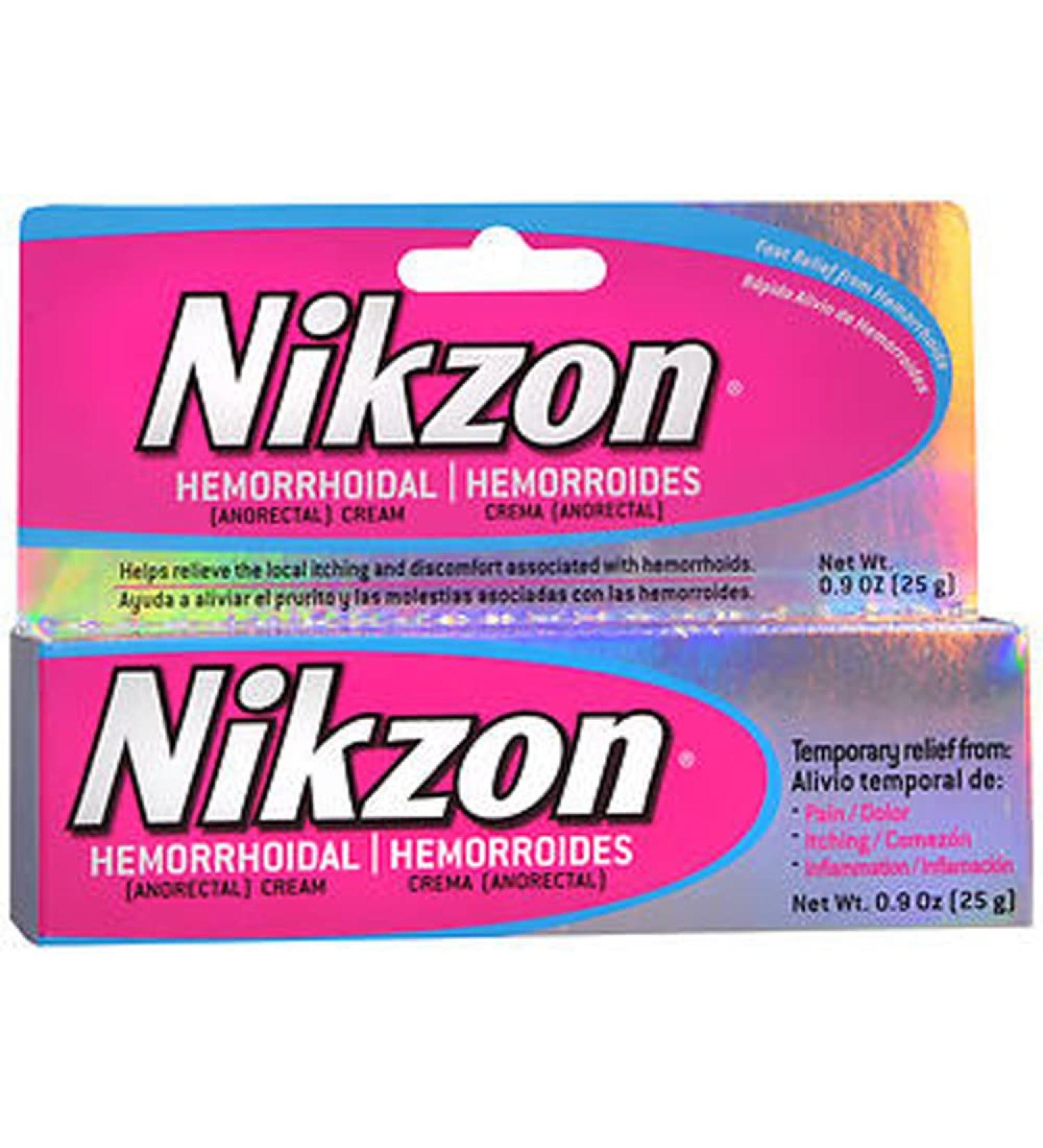 Gen Nikzon Hemorrhoidal O Size .9z Genomma Nikzon Hemorrhoidal Ointment .9z
