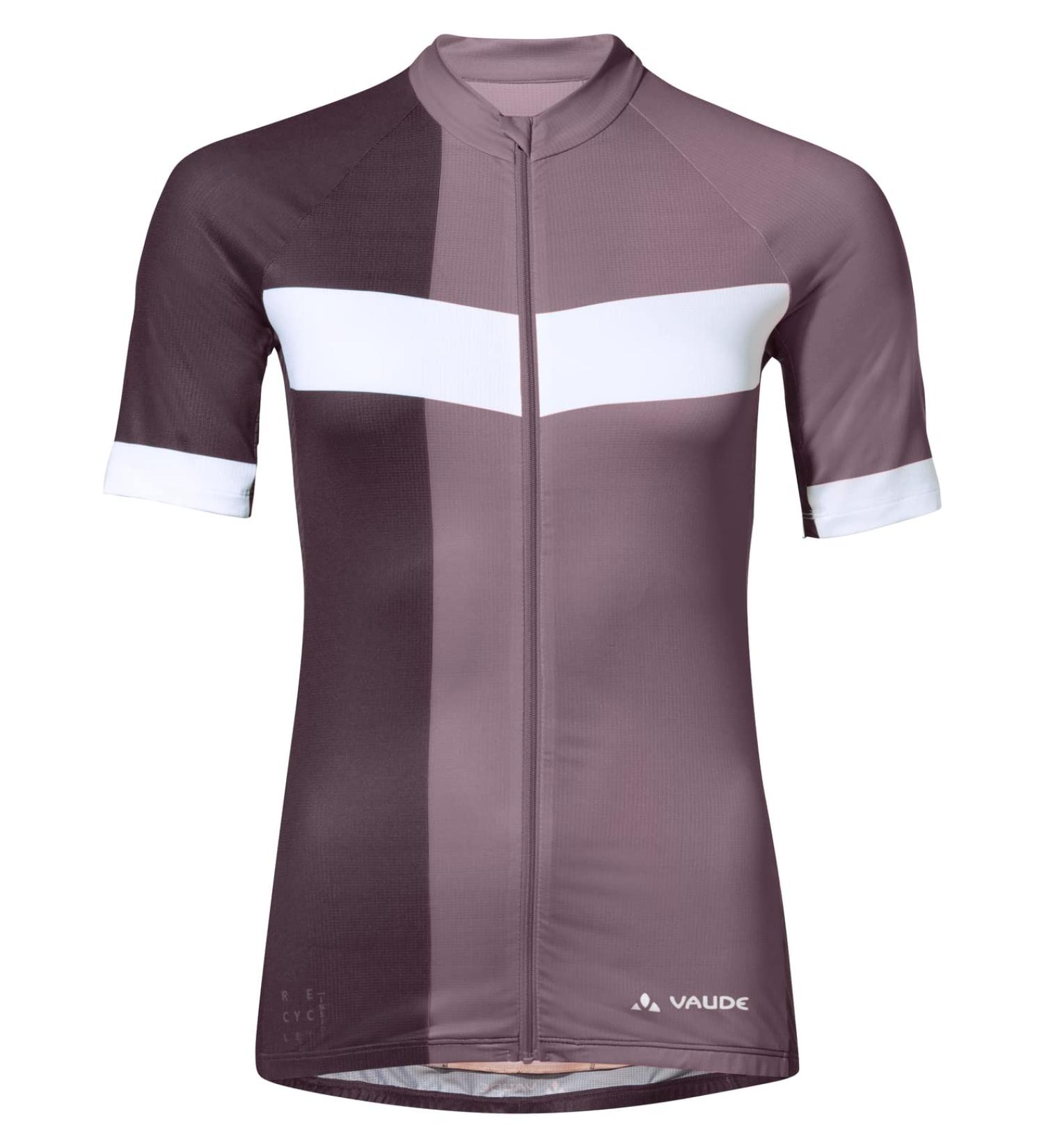 VAUDE Women's Posta Fz Tricot Jersey 40 - Buy Stylish Lilac Dusk Cycling Jersey Online | International Shipping Available - Buy Online on GoSupps.com