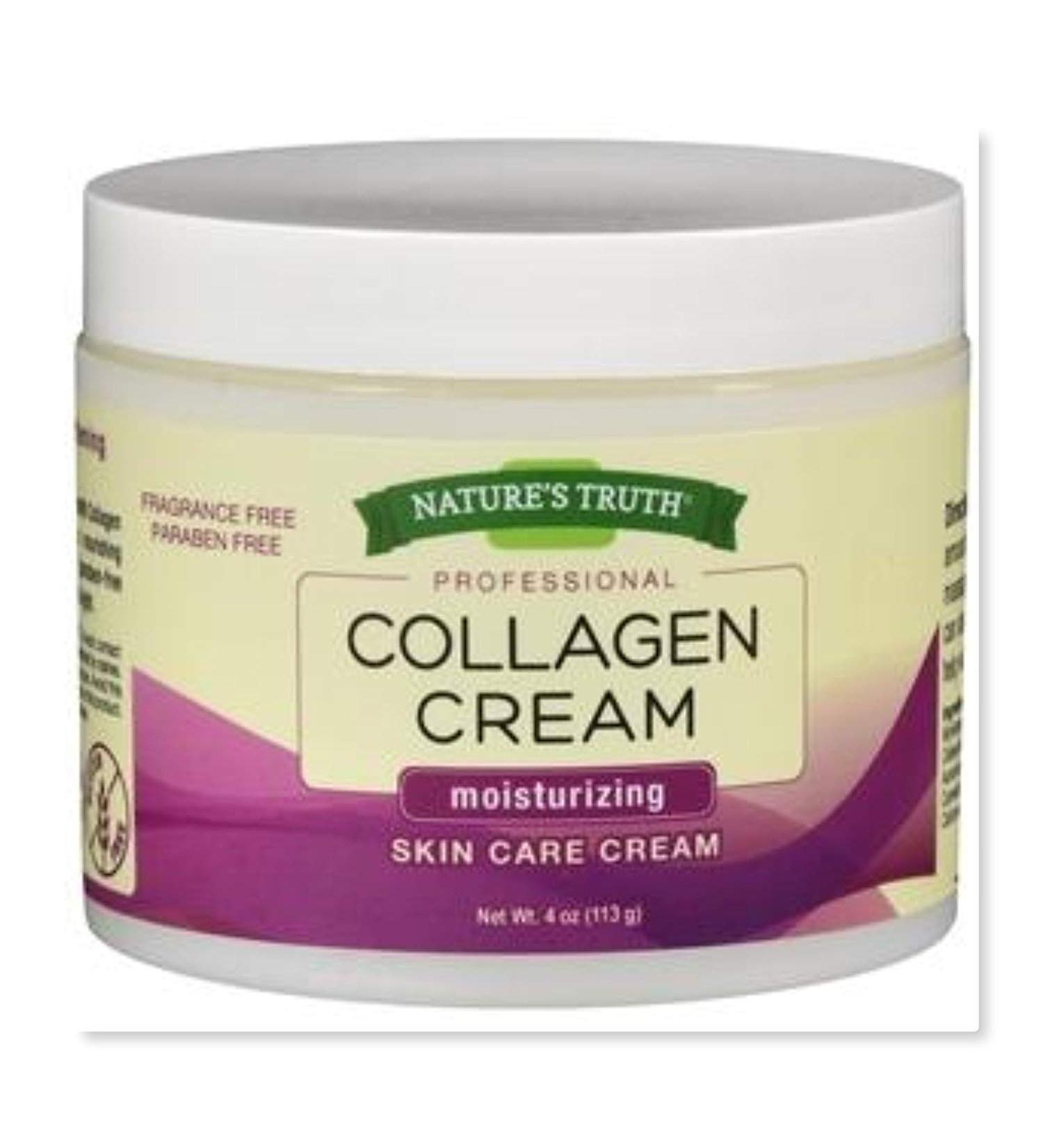 Natures Truth Professional Collagen Cream Moisturizing 4 Ounces Each (4)