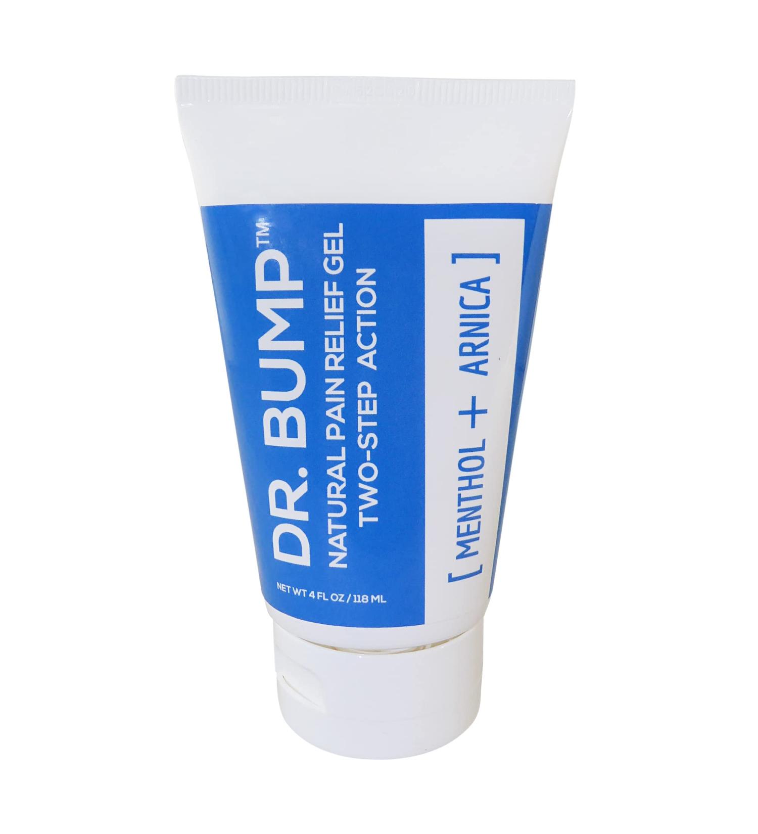 Dr. Bump Natural Pain Relief Gel - Dual Action Formula 4 fl oz (118 ml) | Fast-Acting International Shipping - Buy Online on GoSupps.com