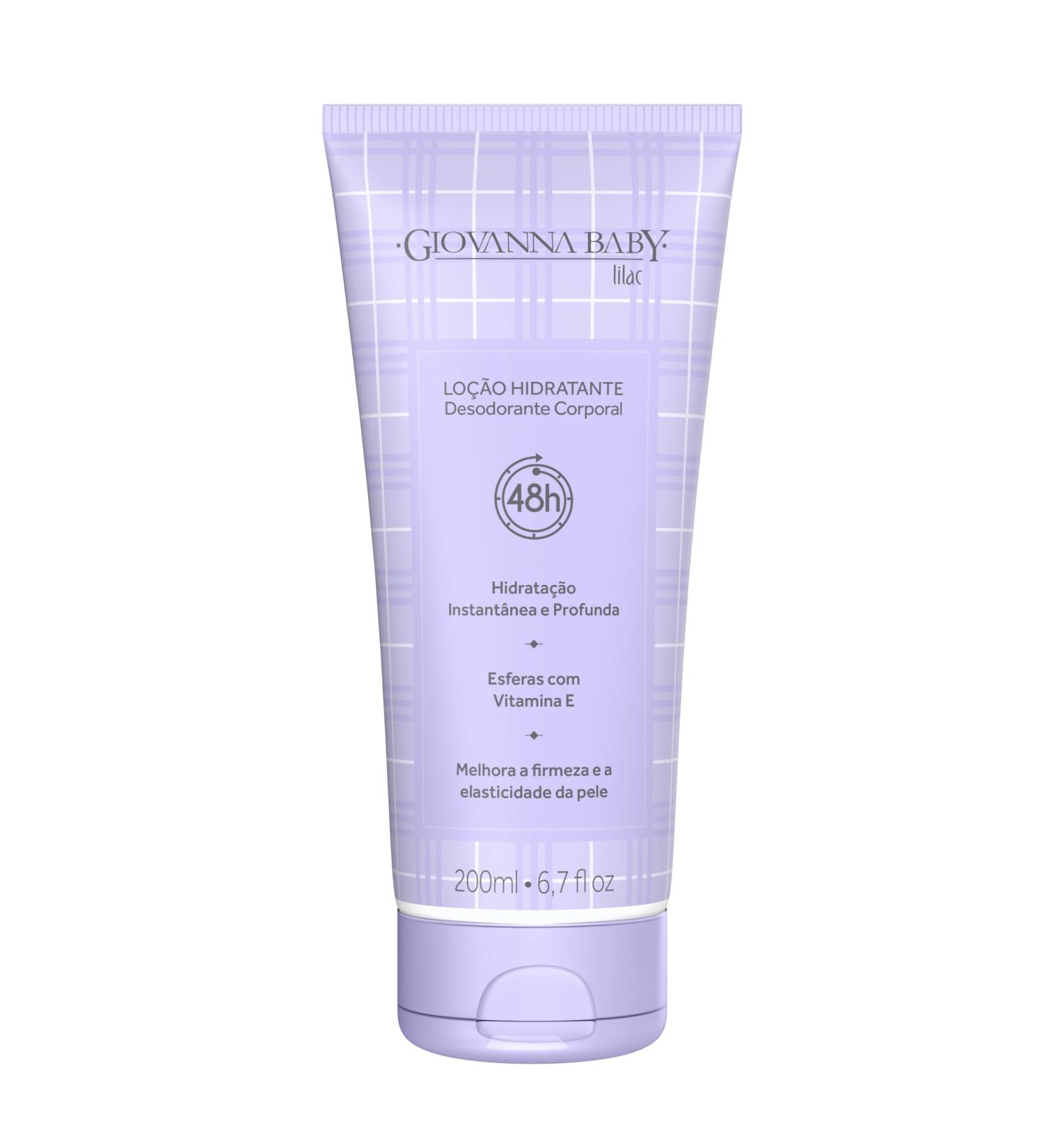 Giovanna Baby - Linha Lilac - Locao Hidratante 200 Ml - (Lilac Collection - Moisturizing Lotion 6.76 Fl Oz)