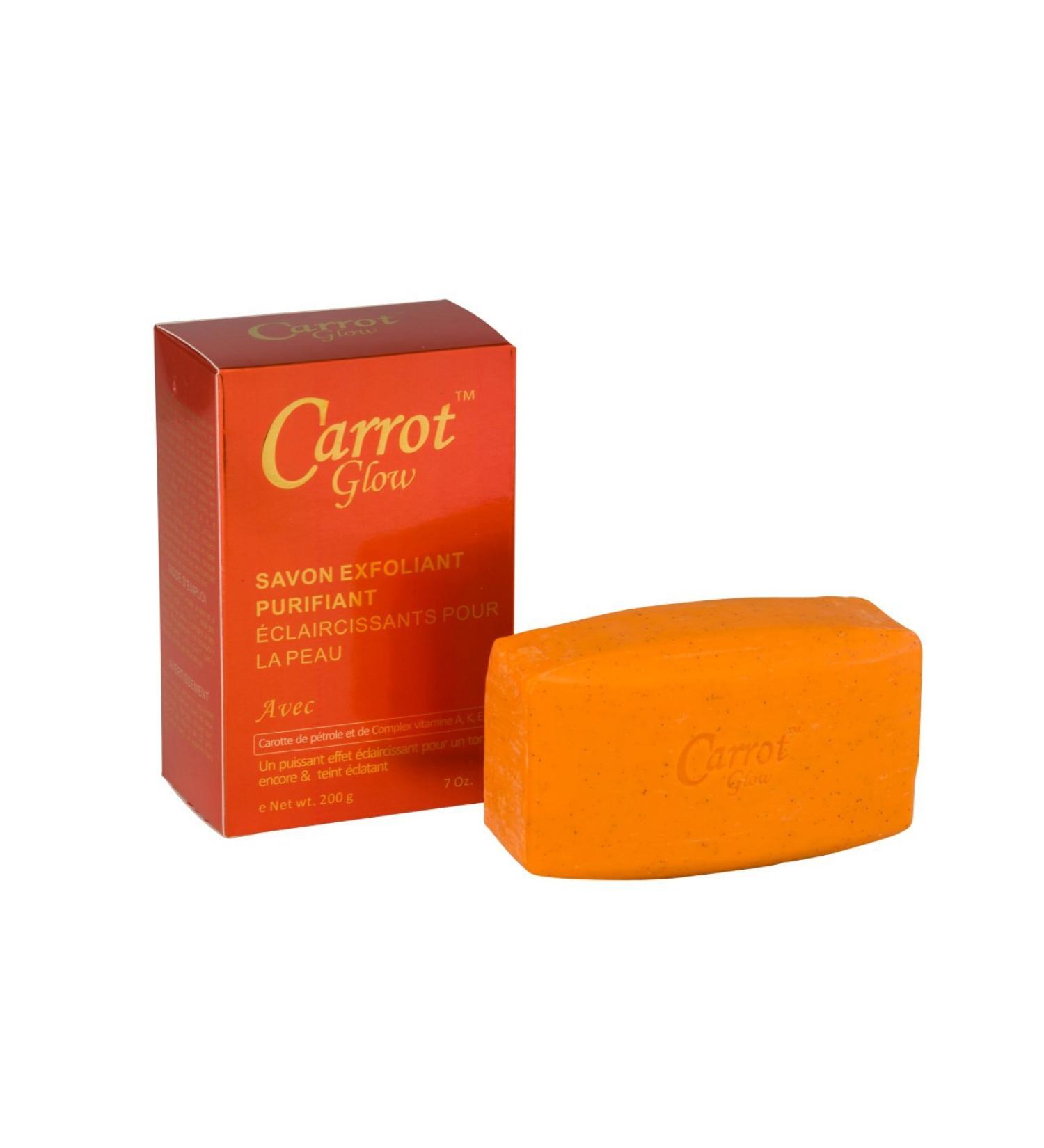 Carrot Glow Exfoliating Purifying Soap