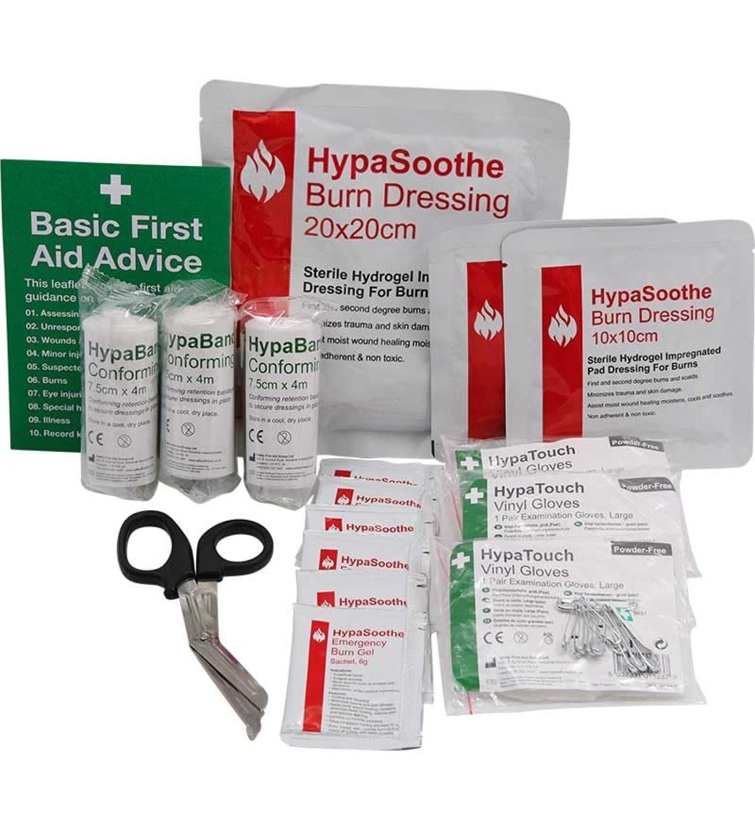 Safety First Aid Group HypaSoothe Burns Kit Refill Medium Medium Burns Refills