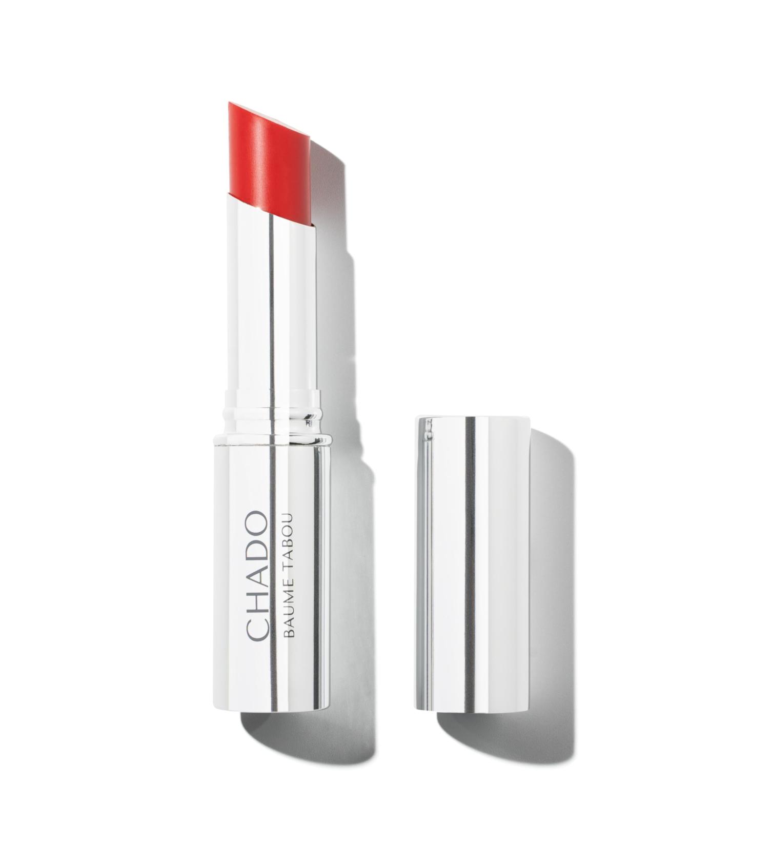 CHADO Cosmetics Baume Tabou Tinted Lip Balm - Red | Hydrating & Long-lasting | International Shipping - Buy Online on GoSupps.com