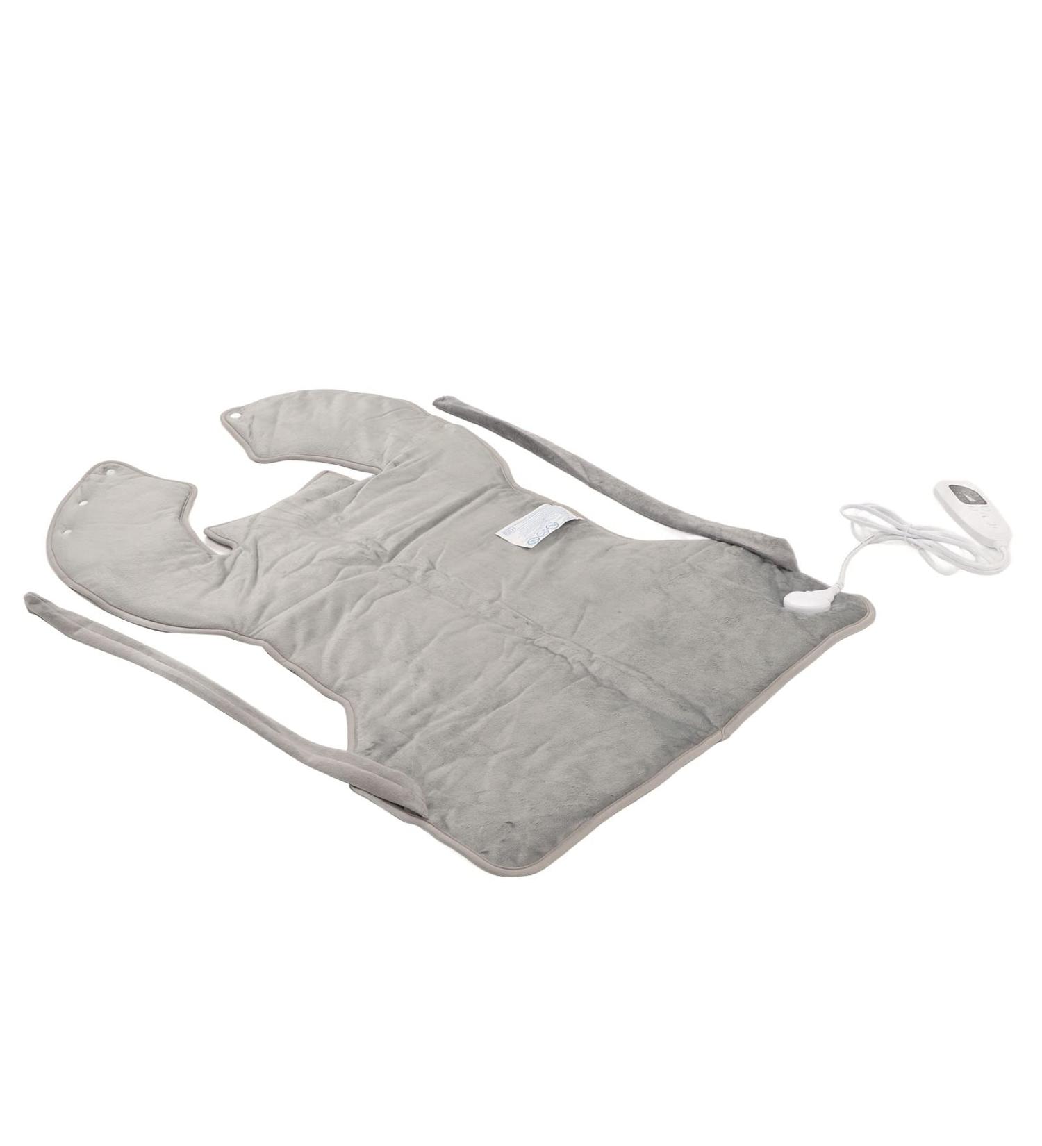 Buy Heating Pillows for Neck & Shoulders - Soft Plush 6-Gear Adjustable Heated Wrap - 37x22 inches - Perfect for Pain Relief! - Buy Online on GoSupps.com