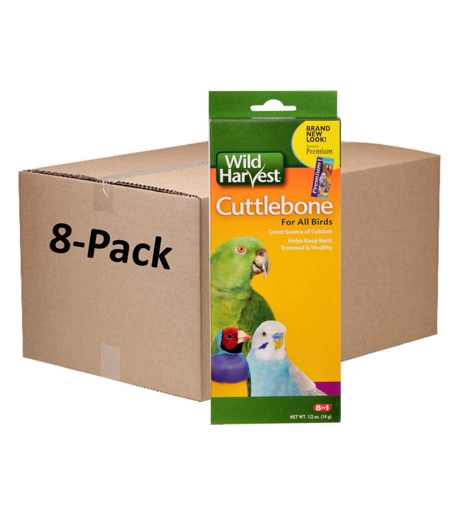 Wild Harvest Cuttlebone for Birds - 8 Pack - Buy Online on GoSupps.com