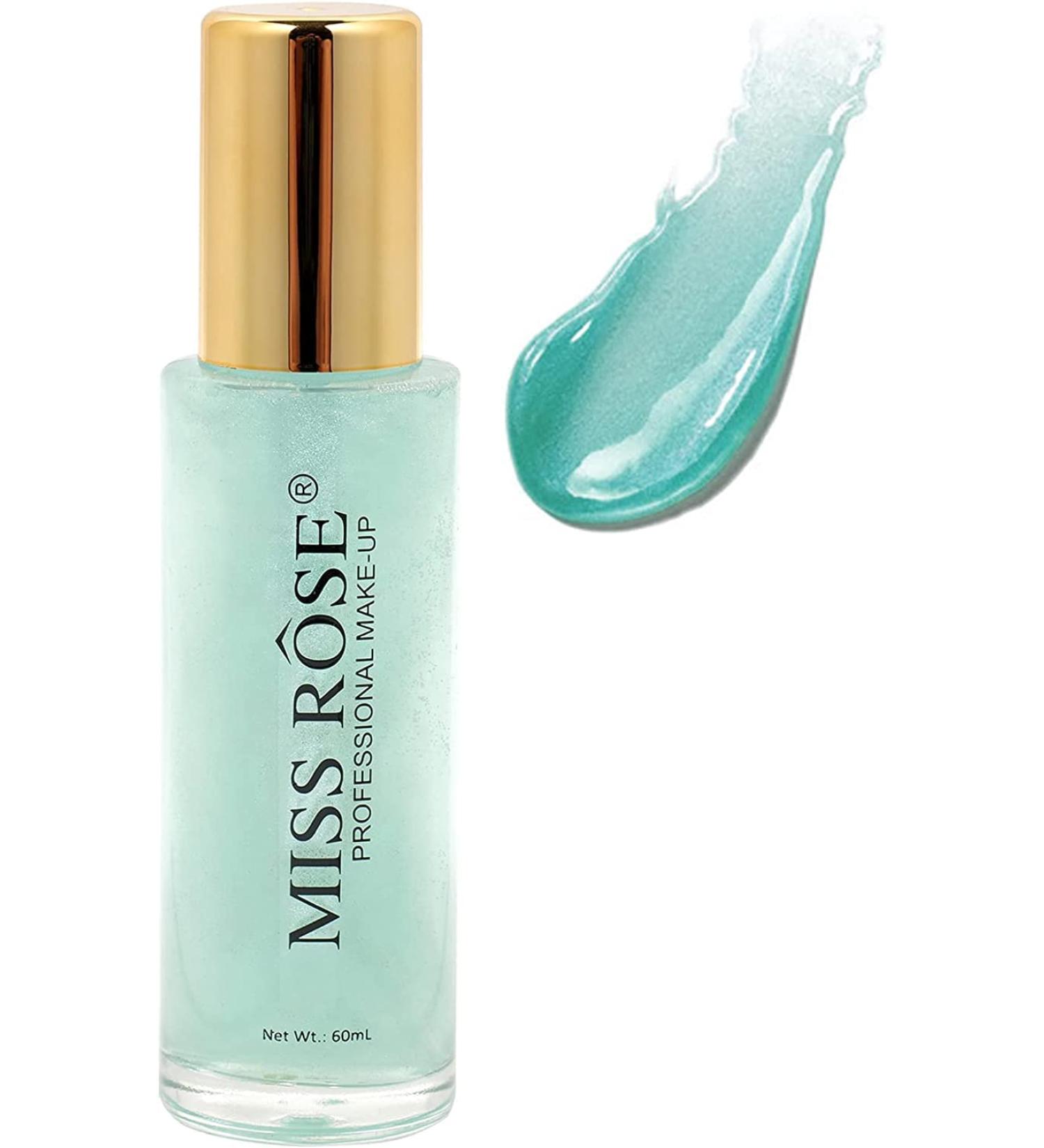 MISS ROSE M Body Glitter Spray - Silver Glitter for Hair and Body - 2.1fl.oz Fine Glitter Spray - Women's Shimmer for Party, Rave, Festival - Green - Buy Online on GoSupps.com