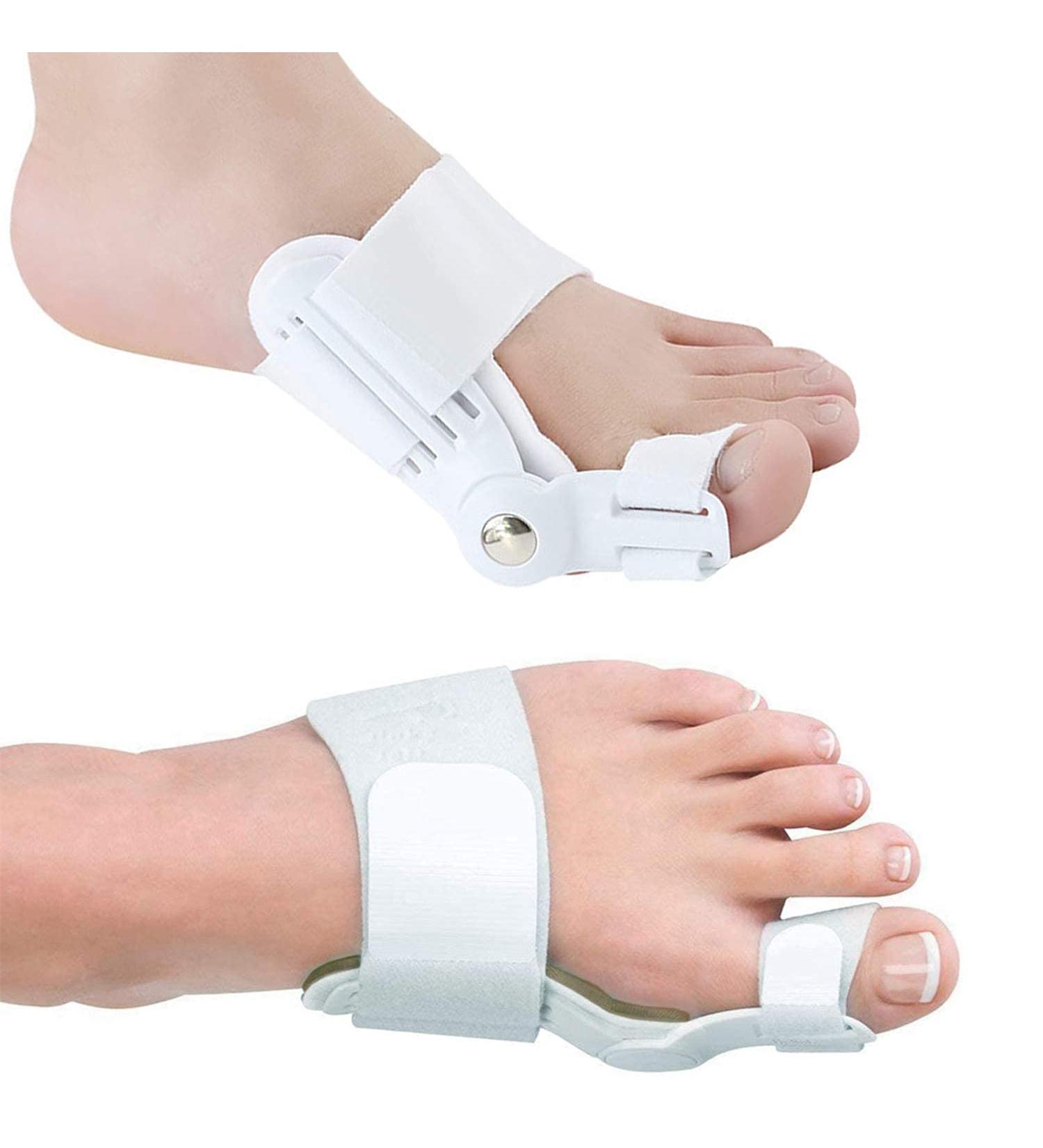 JYCCH Corrector Big Toe Straightener | Crooked Toe Pedic Splint Brace for Men & Women | Day & Night Use - Buy Online on GoSupps.com