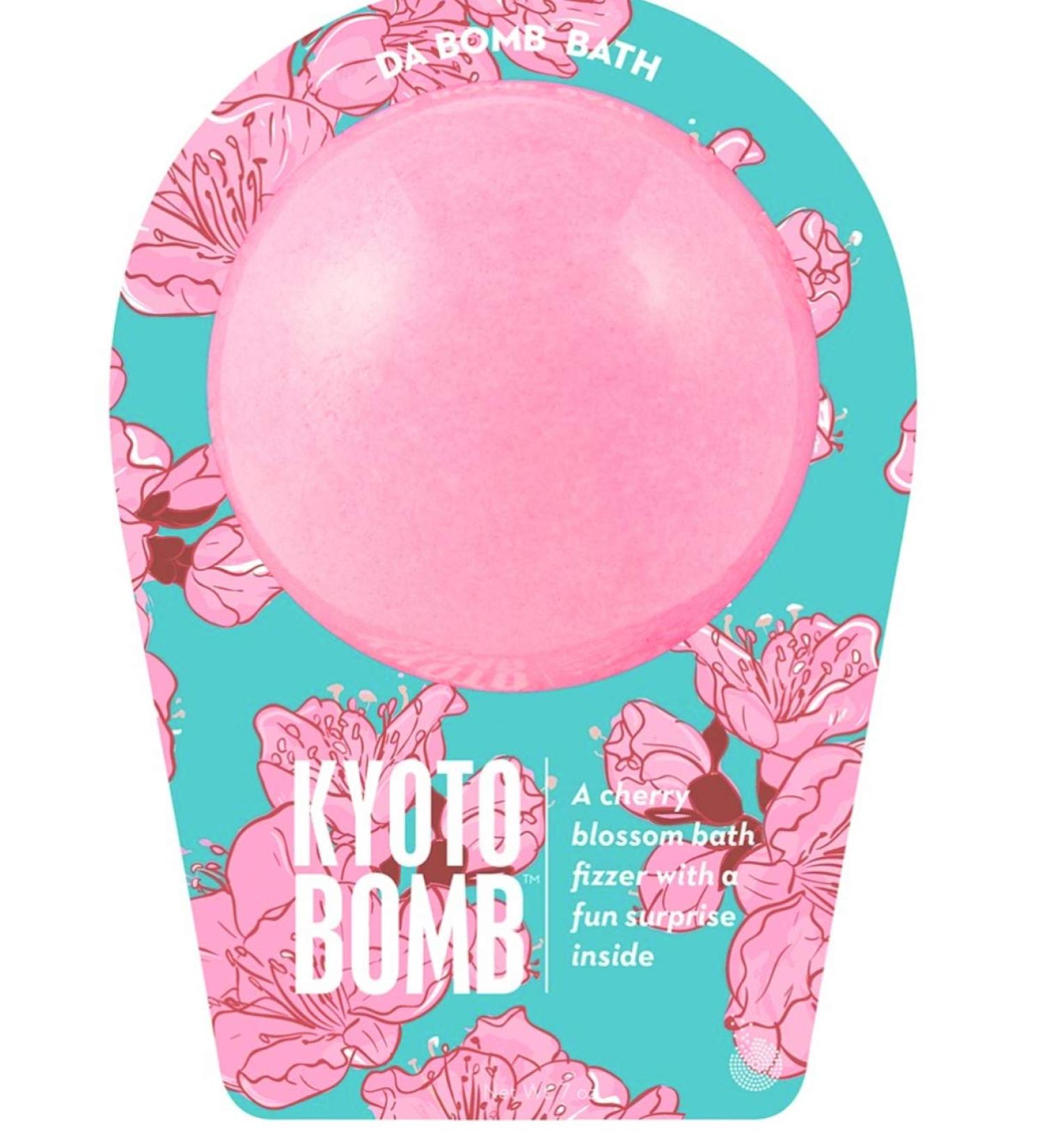 DA BOMB Kyoto Bath Bomb 7oz  Pink