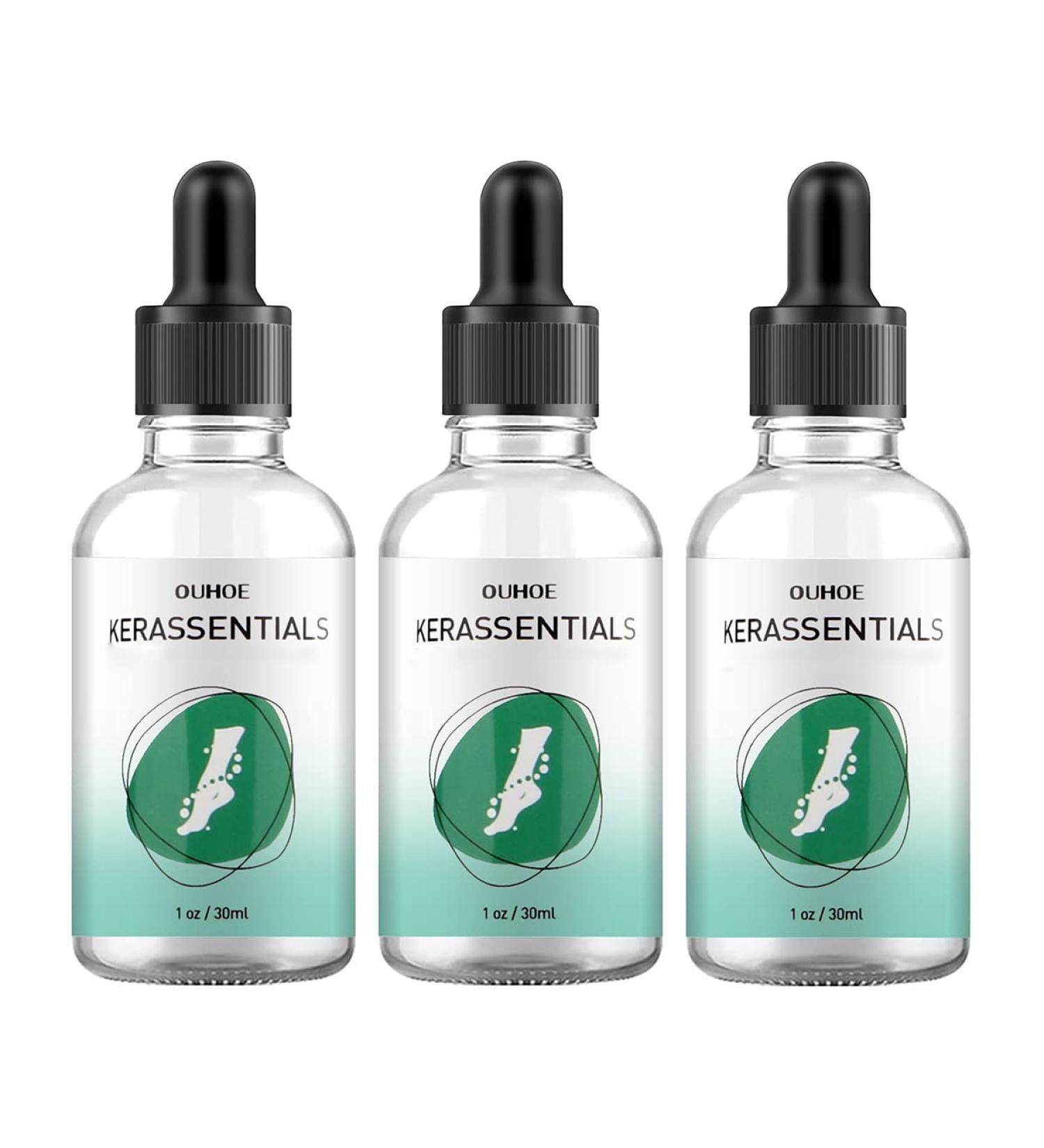 Kerassentials Toenail Oil for Stronger and Healthier Nails (Colorless 3P) - Buy Online on GoSupps.com