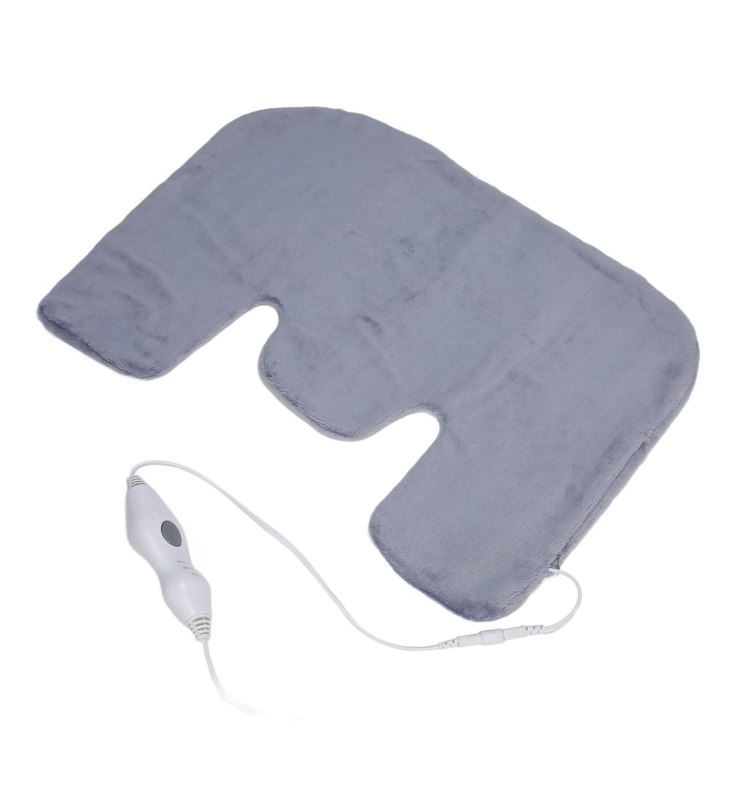 Neck Heating Pad with 3 Temperature Settings - Soft & Comfortable Heating Pad for Neck and Shoulders - EU Plug 220V - Perfect for Office Use - Buy Online on GoSupps.com