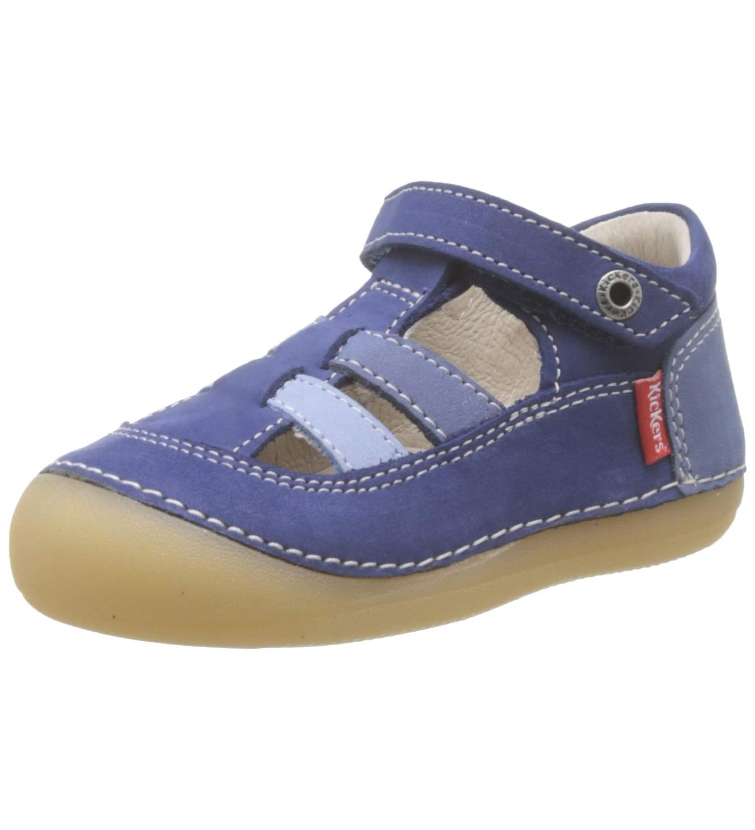 Kickers Men's Sushy Sandals 7.5 UK - Blue Bleu Tricolore 53 - Buy Online on GoSupps.com