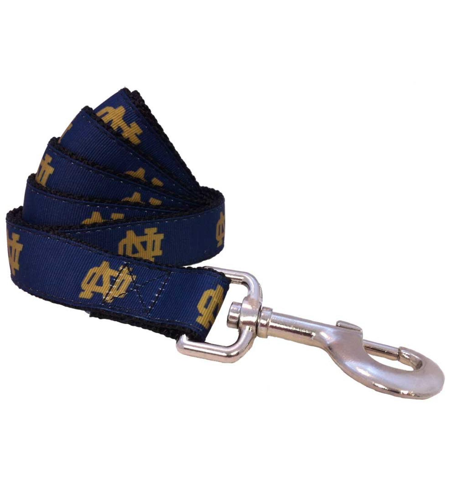 Official NCAA Notre Dame Fighting Irish Large Dog Leash by All Star Dogs - Buy Online on GoSupps.com