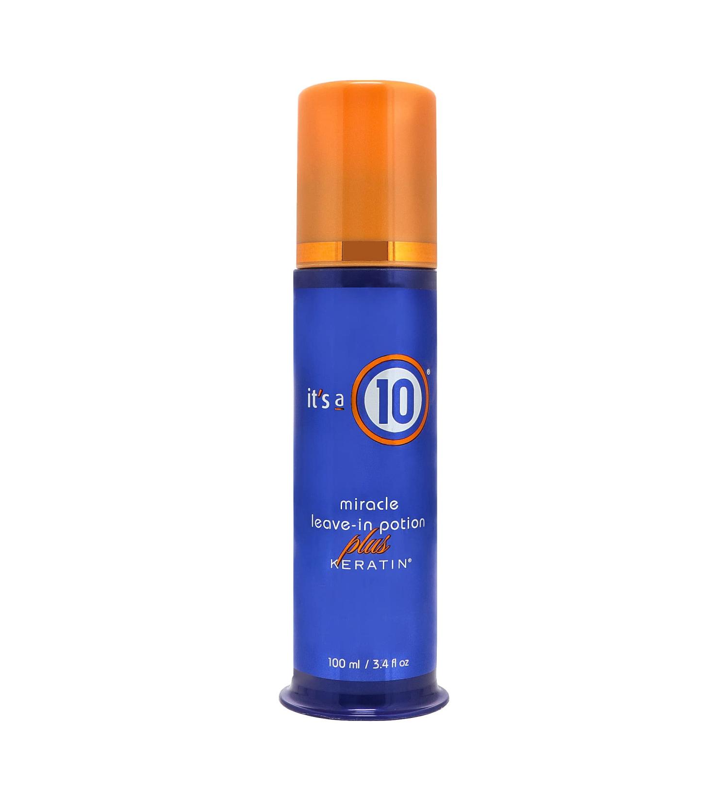 It's a 10 Haircare Miracle Leave-In Potion Plus Keratin 3.4 fl. oz. - Pack of 1 - Buy Online on GoSupps.com