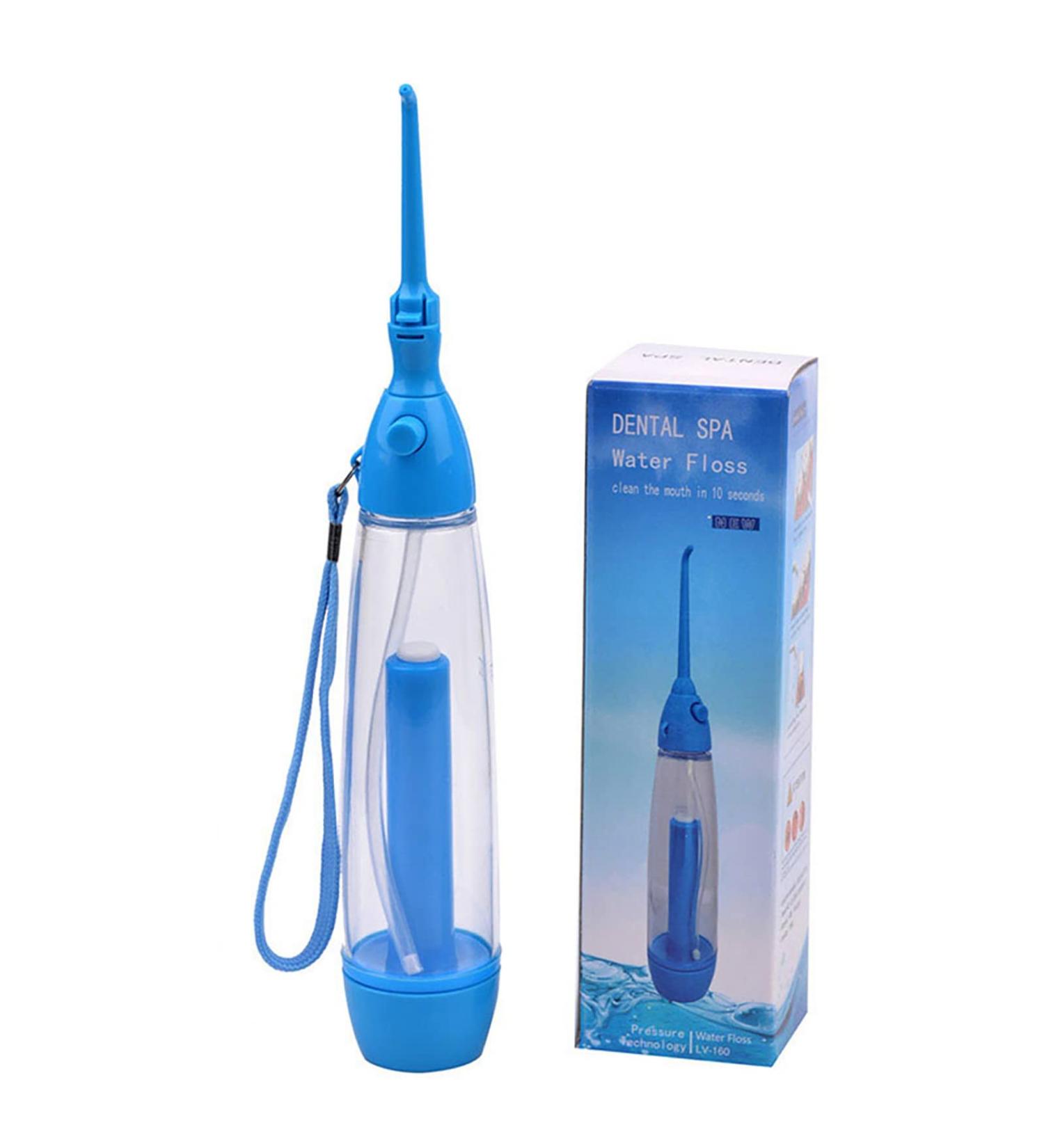 Portable Water Flosser for Effective Dental Hygiene - Jet Cleaning & Oral Irrigator for Teeth Mouth & Dentures - Buy Online on GoSupps.com
