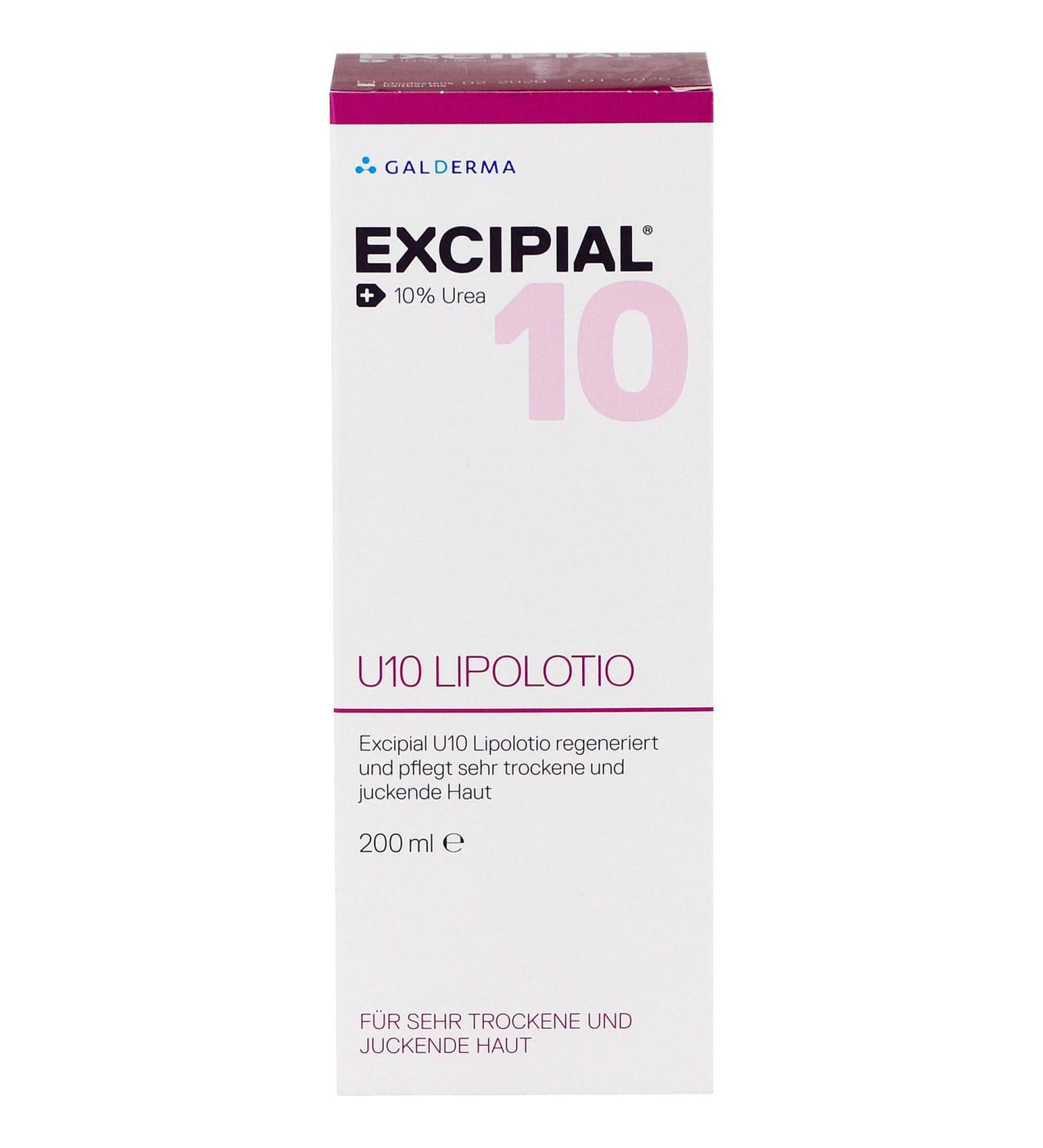 Excipial U10 Lipolotio 200 ml - Moisturizing Lotion by Spirig Pharma | International Shipping Available - Buy Online on GoSupps.com