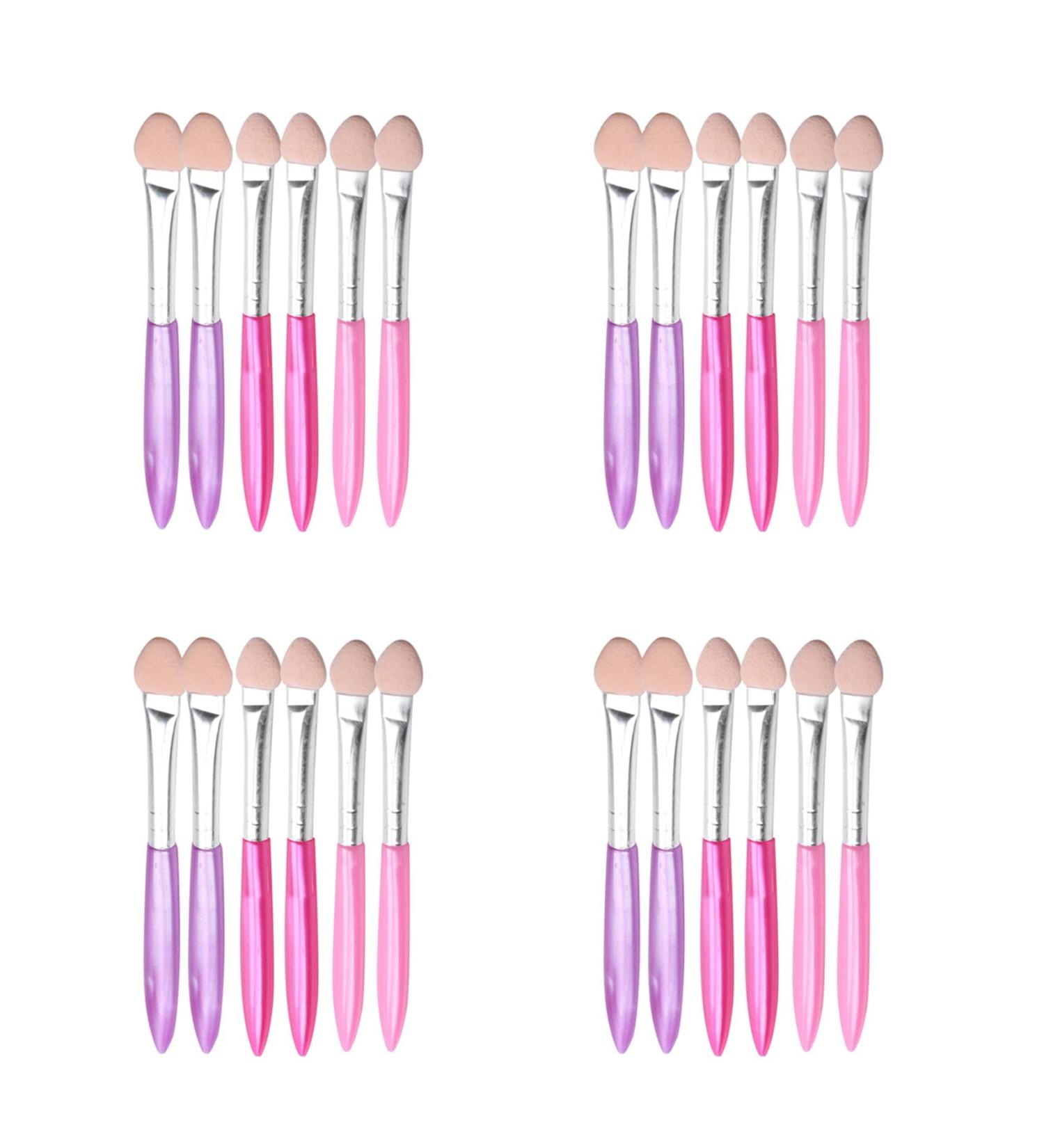 IGUATU 24 Pieces One End Foam Tip Applicators Eyeshadow Brush - Buy Online on GoSupps.com