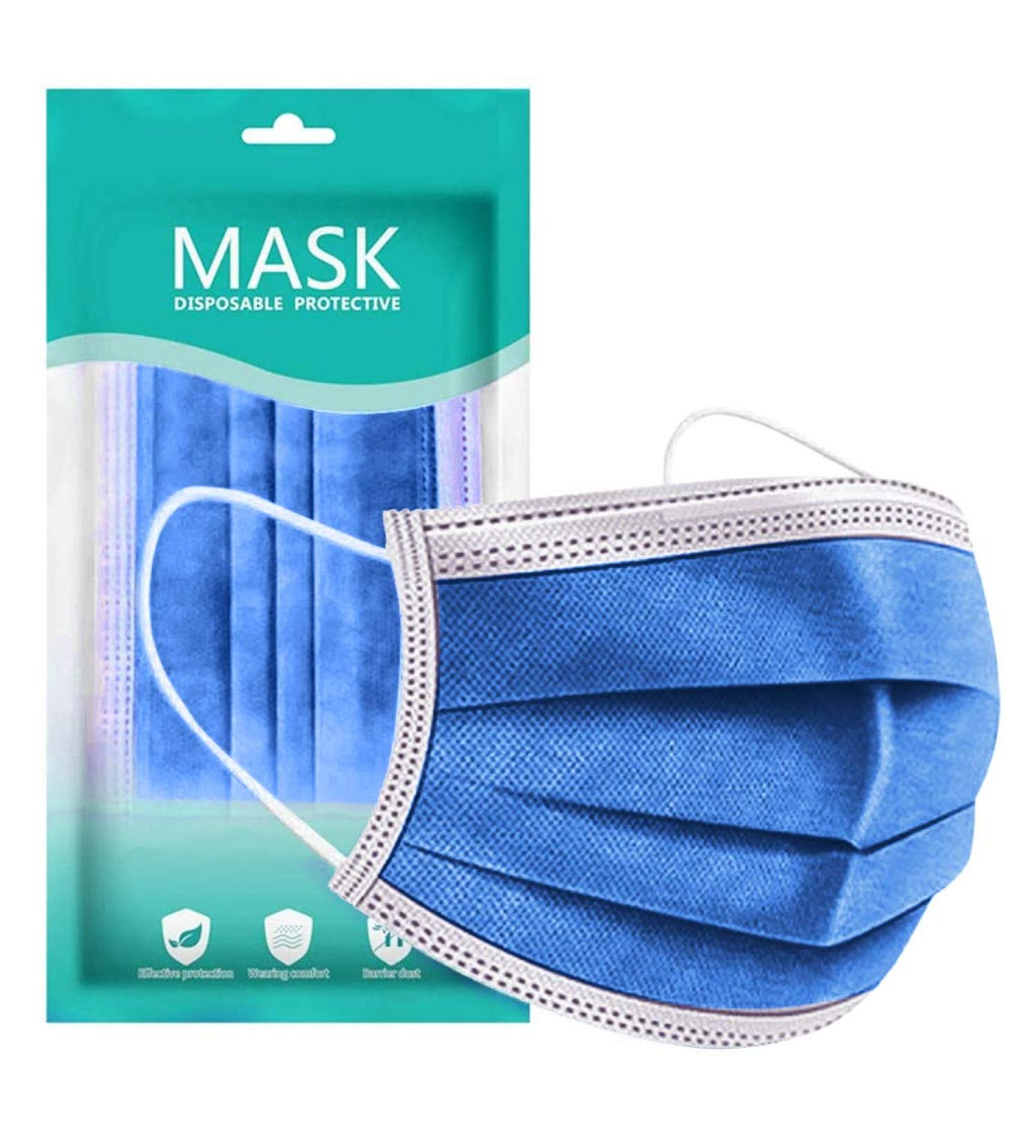 Disposable Face Cover 3-Ply Outdoor Breathable Mouth Protection Bandanas for Women and Men - Buy Online on GoSupps.com