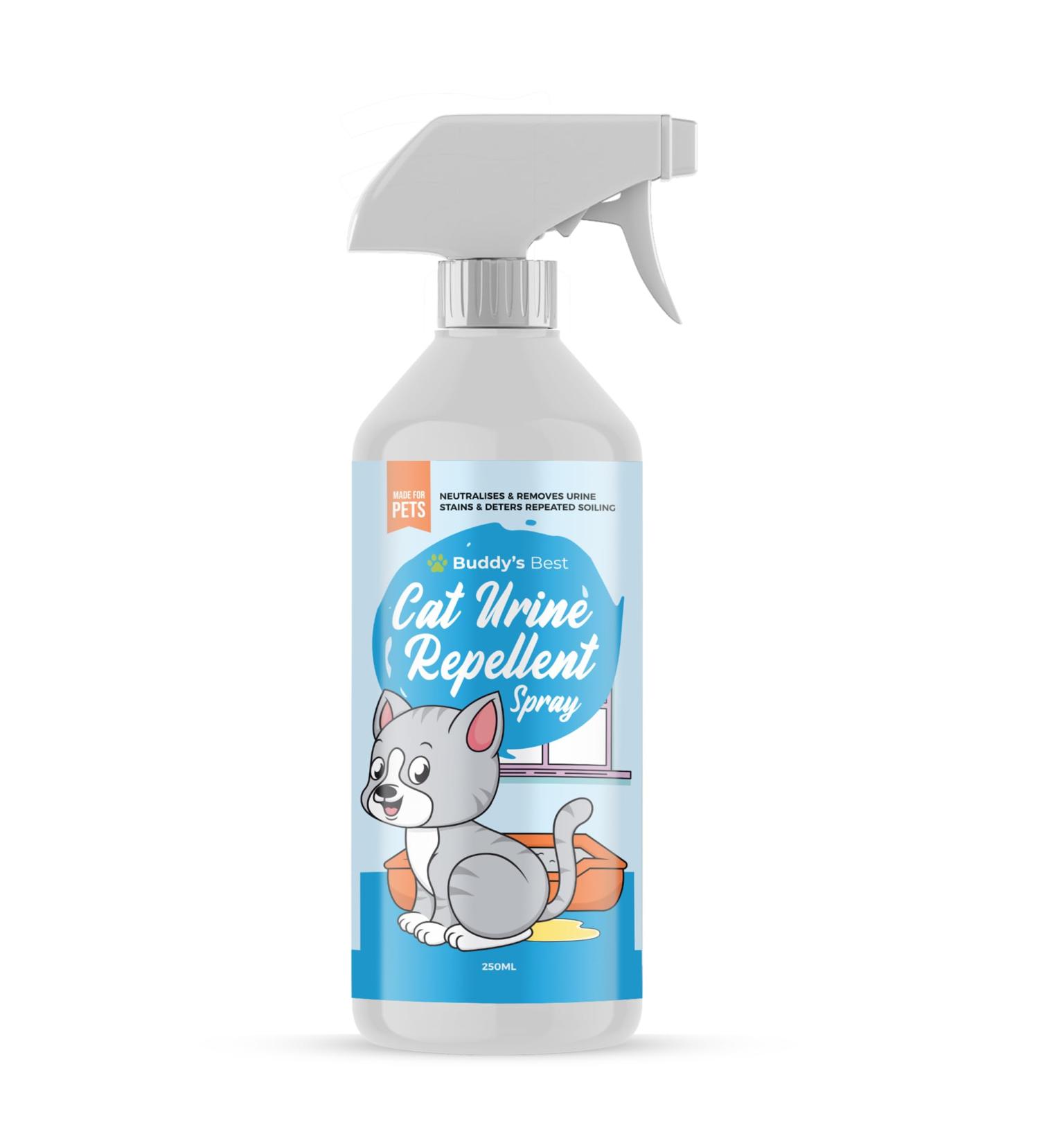 BUDDY'S BEST Cat Urine Repellent Spray - Buy Online on GoSupps.com
