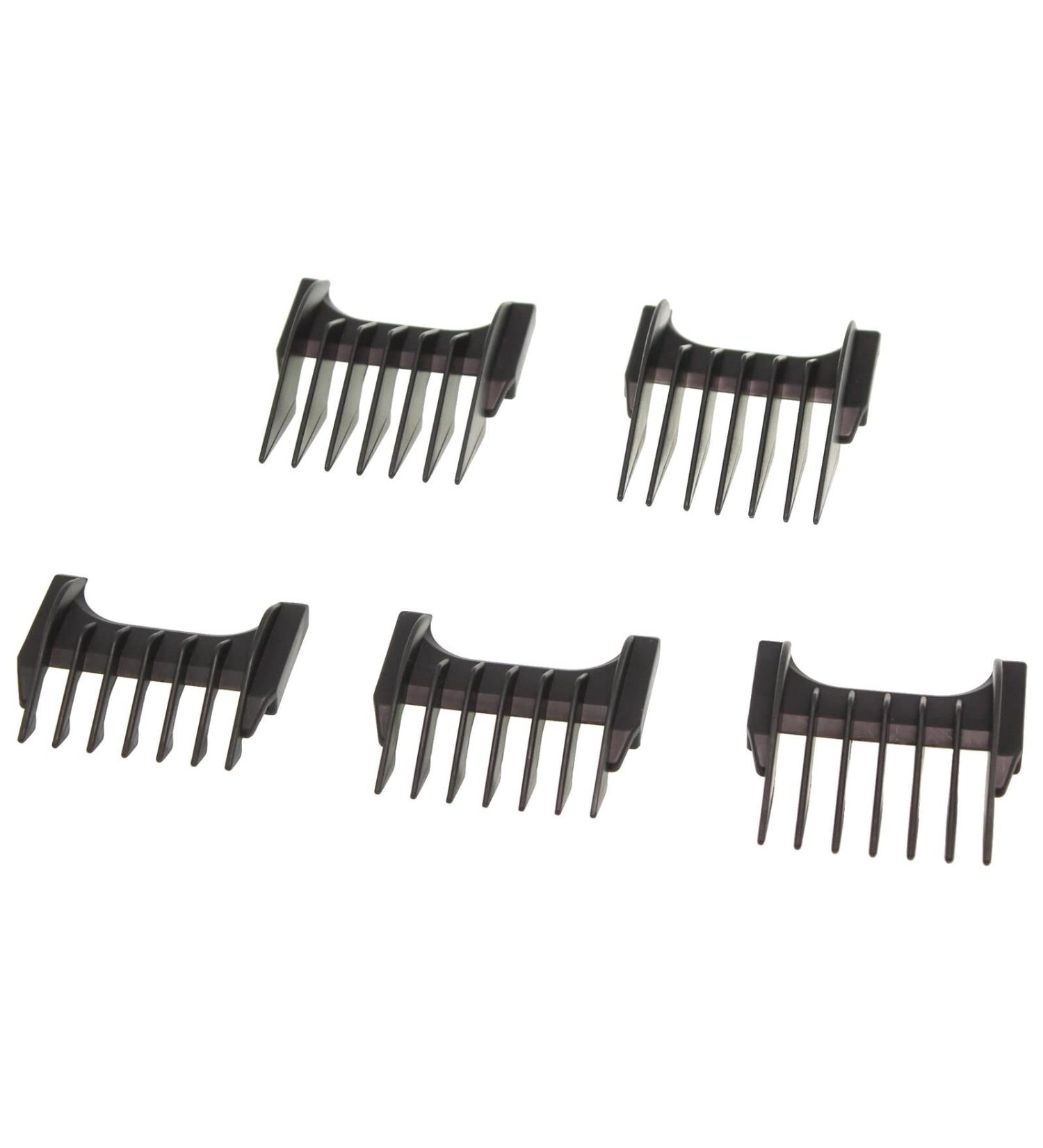 Comb attachment set compatible with/spare part for Wella 90200614 HS50 HS70 HS71 Kadus Xpert hair clipper