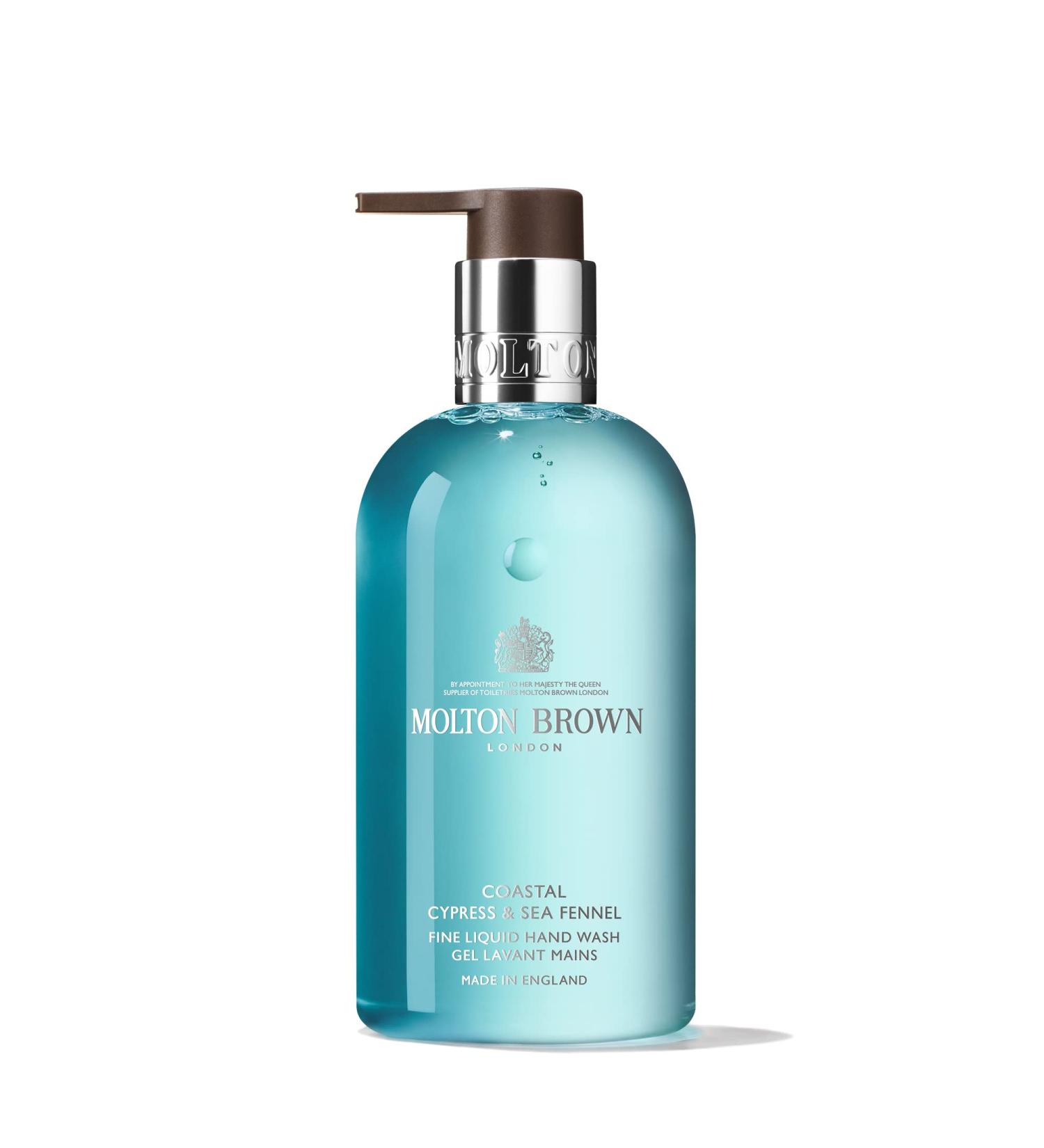 Molton Brown Coastal Cypress & Sea Fennel Fine Liquid Hand Wash 10 fl. oz. 10 Fl Oz (Pack of 1) Hand Wash (New Version) - Buy Online on GoSupps.com