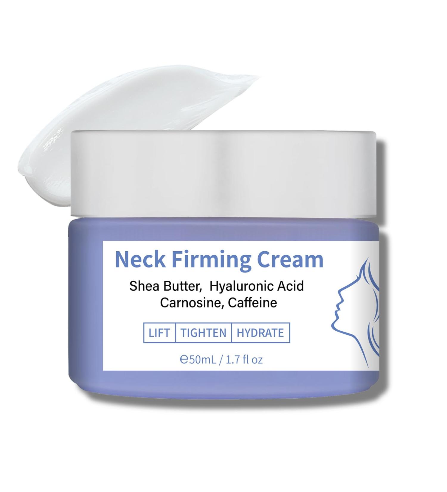 Neck Firming Cream - Anti-Aging Hydrating Tightening & Even Skin Tone - Suitable for All Skin Types | 1.7 Floz - Buy Online on GoSupps.com