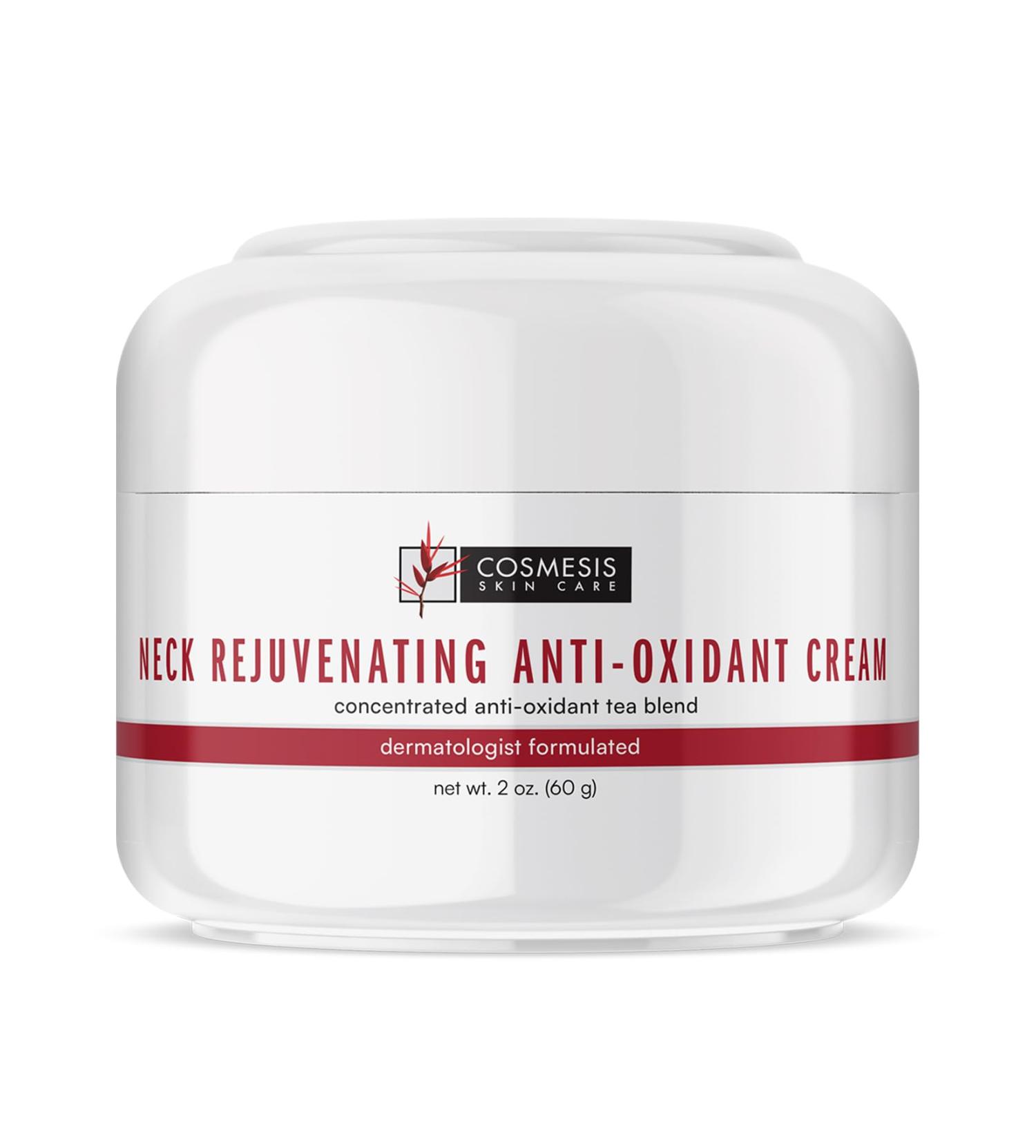 Cosmesis Neck Rejuvenating Anti-Oxidant Cream - Anti-Aging for Sagging Skin - Hydrating 2oz Solution for Youthful Neck Skin - International Shipping Available - Buy Online on GoSupps.com