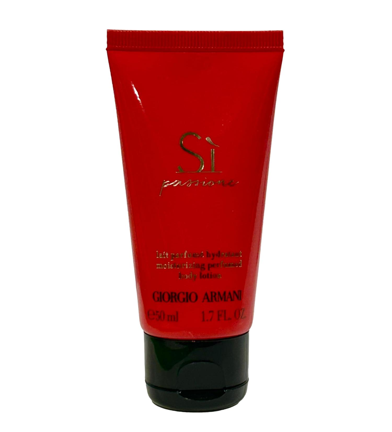GIORGIO ARMANI SI PASSIONE MINI Perfumed Body Lotion MINI SMALL TRAVEL SIZE - 50 ML / 1.7 FL OZ - 3515 - Buy Online on GoSupps.com
