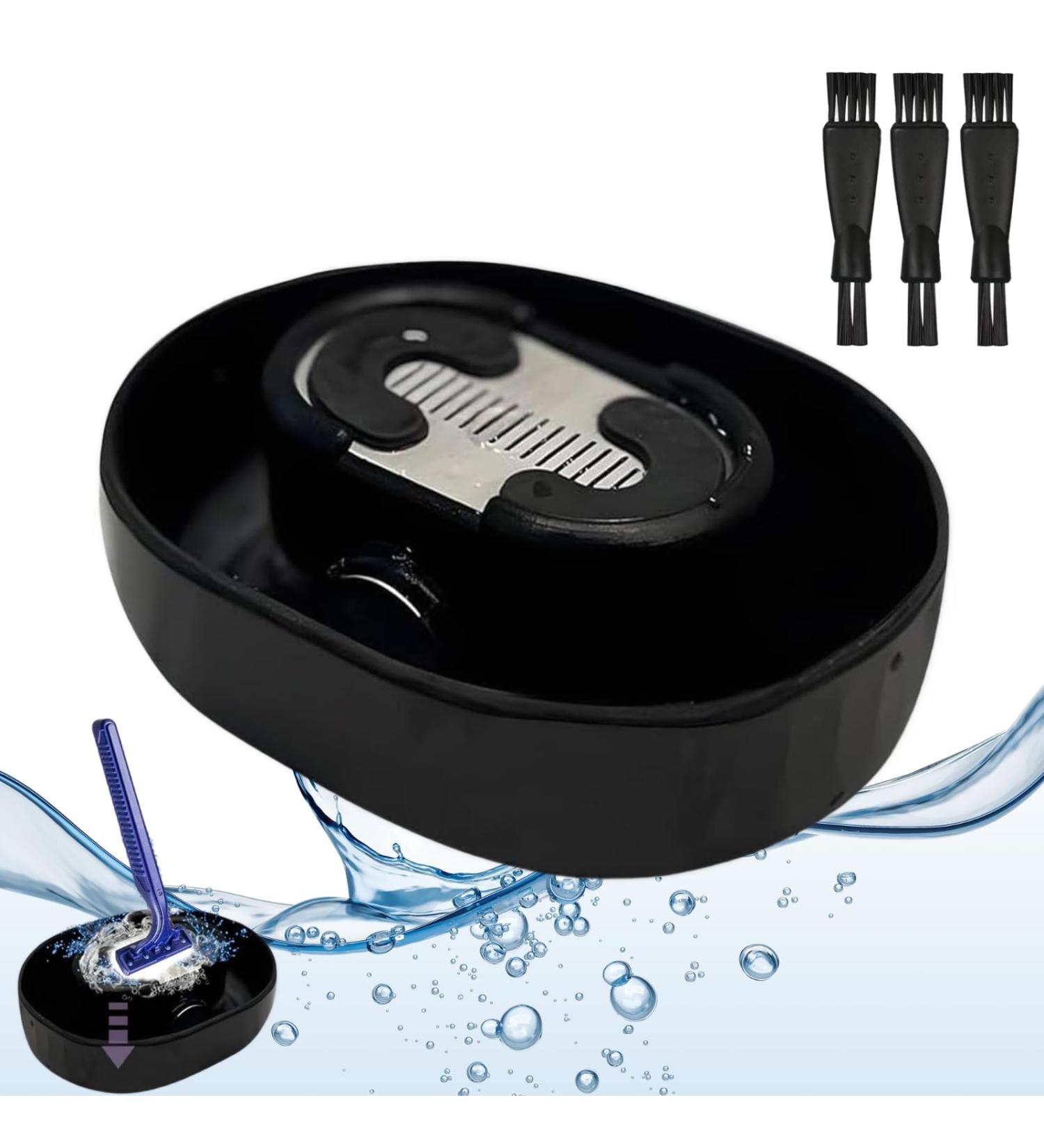 Razor Rinser Shaving Razor Rinser Cleaner Razor Cleaner Clean Your Razor Efficiently Cleans Blades No Electricity Required Applies to Most Hand Shavers Say Goodbye to Clogged Razors (Set A) - Buy Online on GoSupps.com