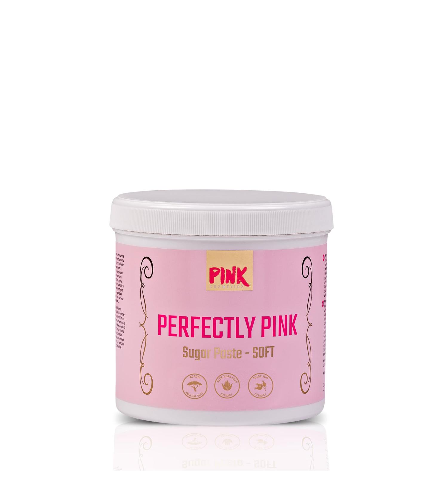 PINK Cosmetics Perfectly Pink Sugar Paste Soft 500g - Ideal for Professionals - 24 degrees - Buy Online on GoSupps.com