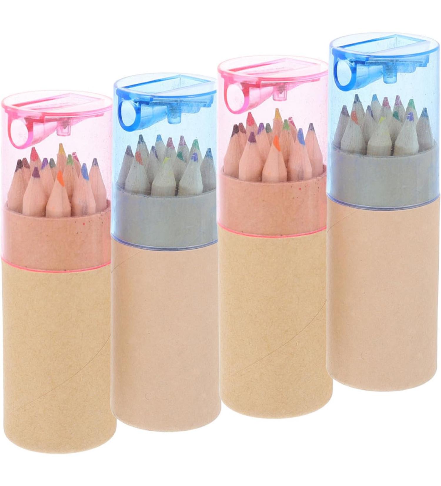 Lurrose 48pcs Short Drawing Pencil Multicolor Child Birthday Present As Shown 8.5X1CM - Buy Online on GoSupps.com