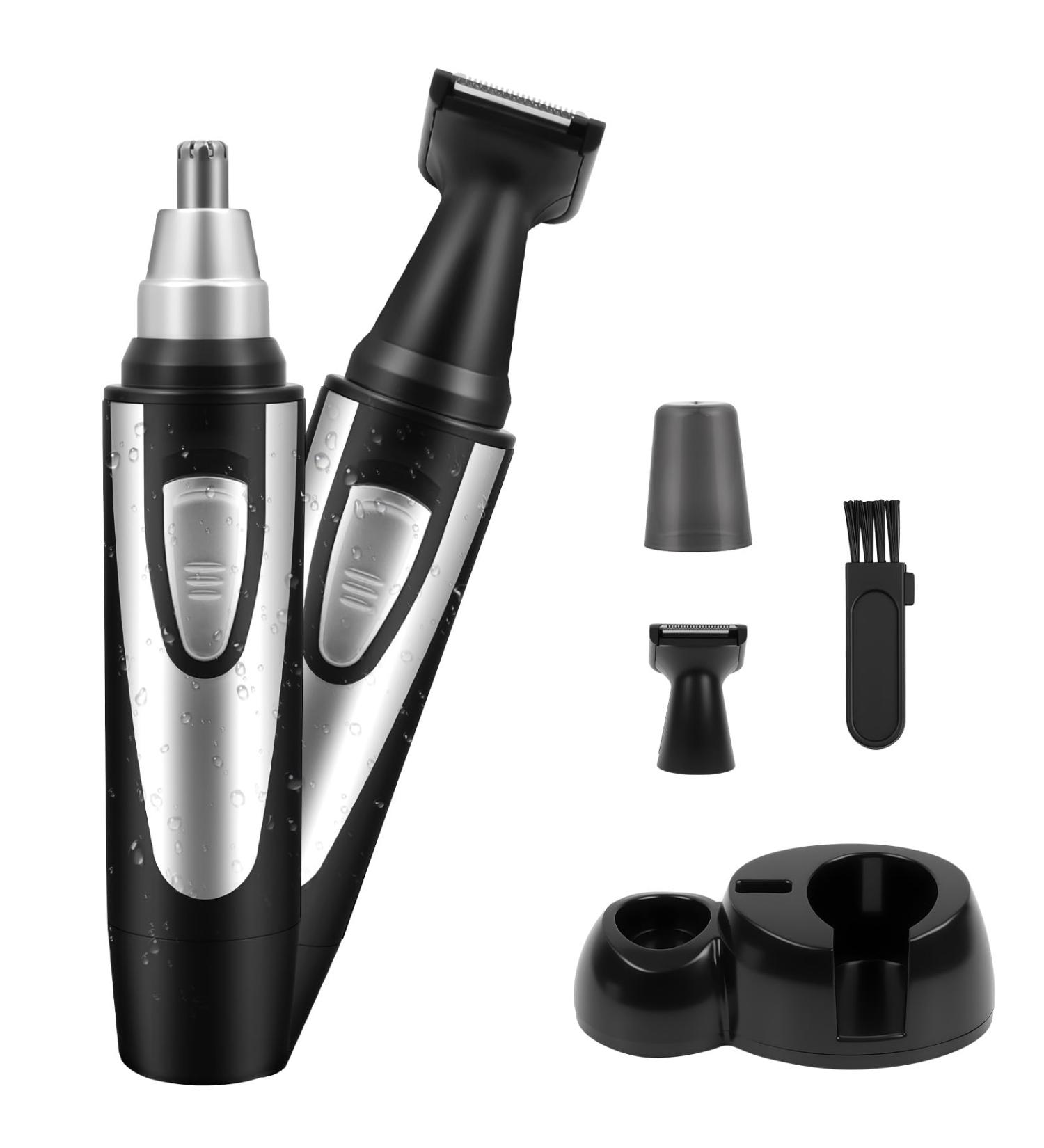 YuYuZoe nose and ear hair trimmer professional ear and nose hair trimmerBattery operatedwith LED power indicator painless eyebrow and facial hair trimmerunisex Battery not included Nose Trimmer Set B - Buy Online on GoSupps.com