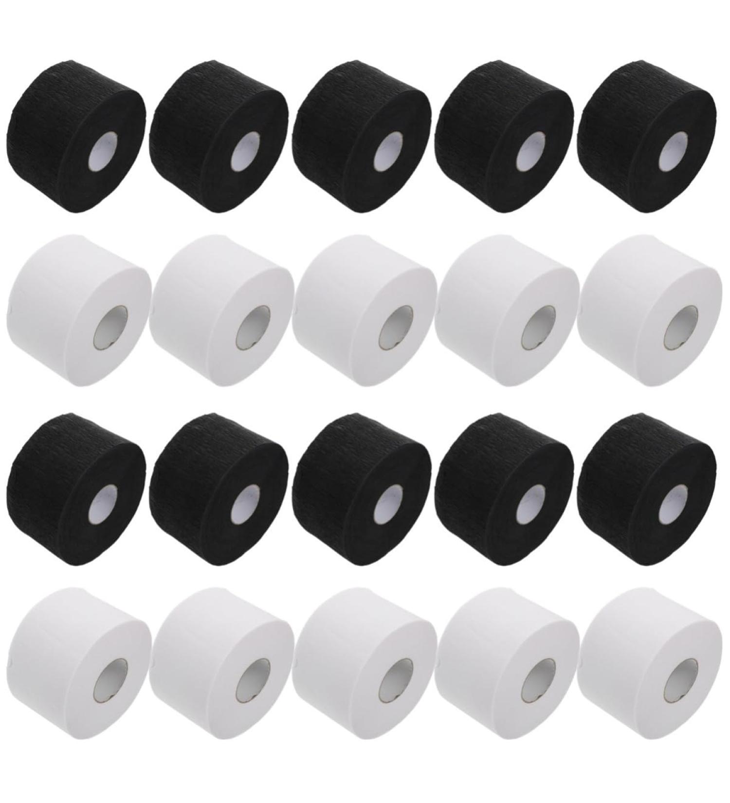 PopetPop Disposable Shawl Paper for Hairdressers - 20 Rolls Neck Tissue in 2 Colors | 10x10x6.5cm - Buy Online on GoSupps.com
