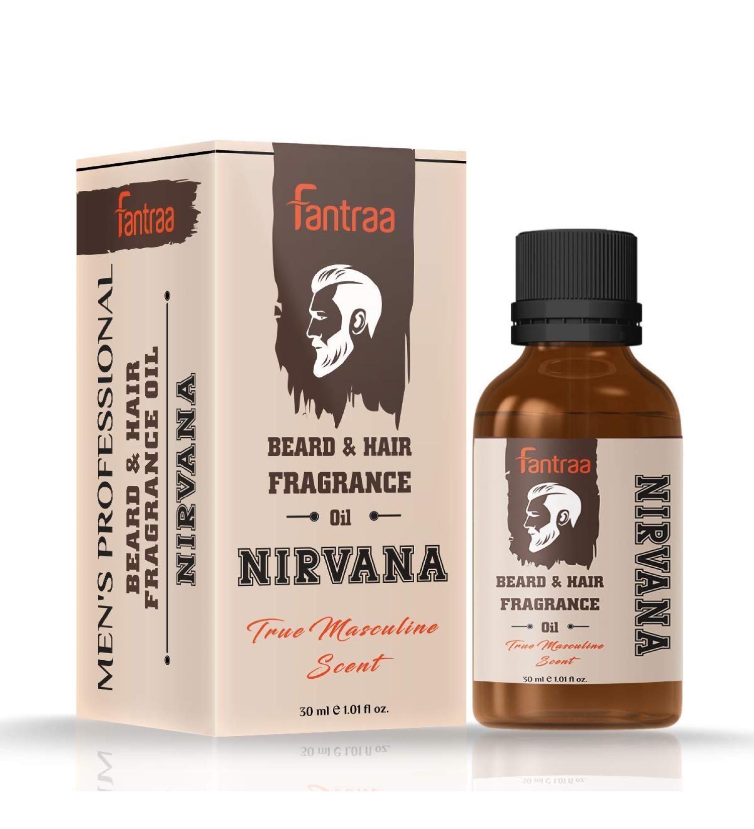 Buy Nirvana Beard and Hair Fragrance Oil - 30ml | Premium Quality & International Shipping - Buy Online on GoSupps.com