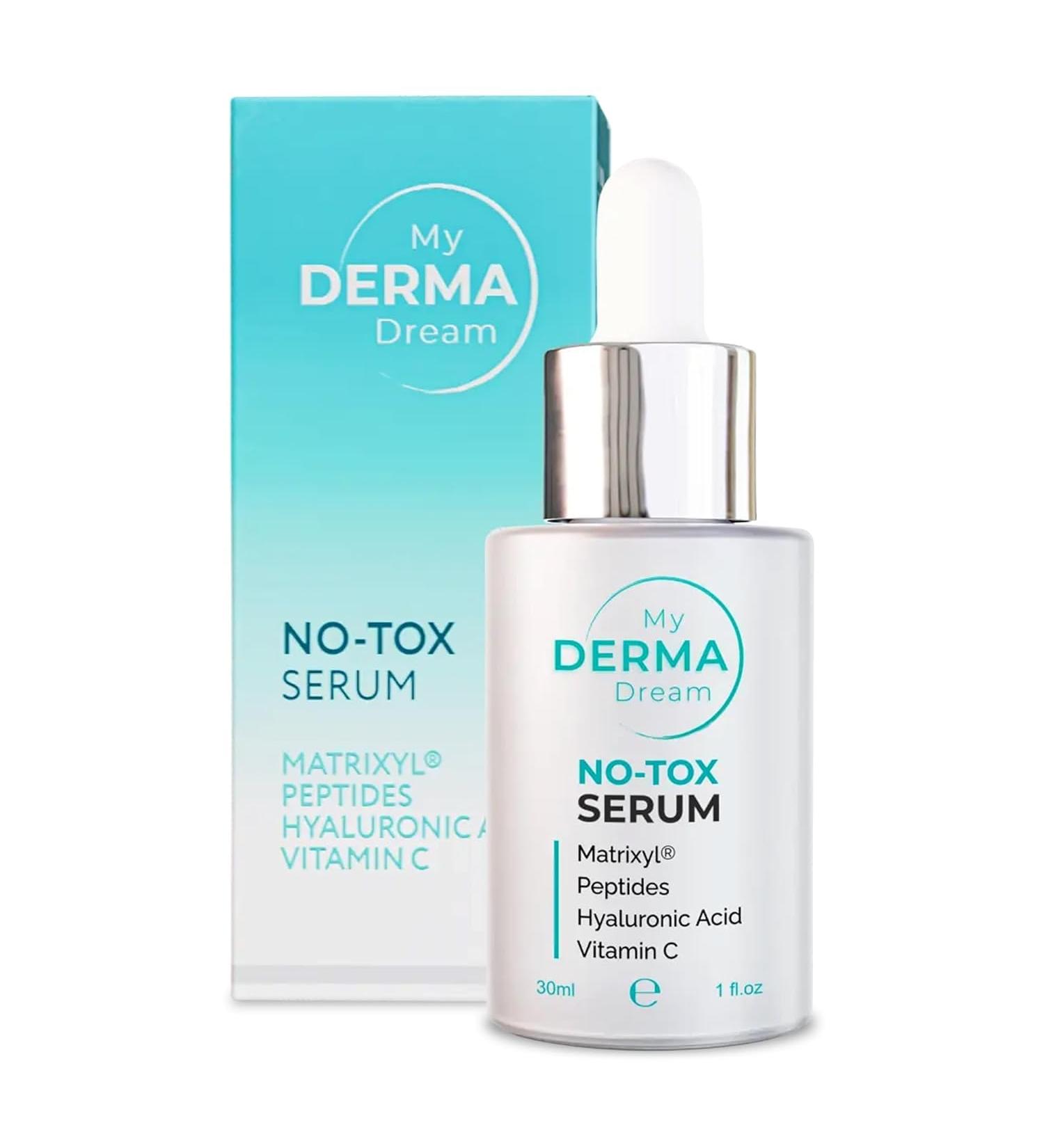 No-Tox face serums for anti aging | wrinkle reduction anti aging serum | Supports natural repair & Crafted to ignite a boost in collagen synthesis