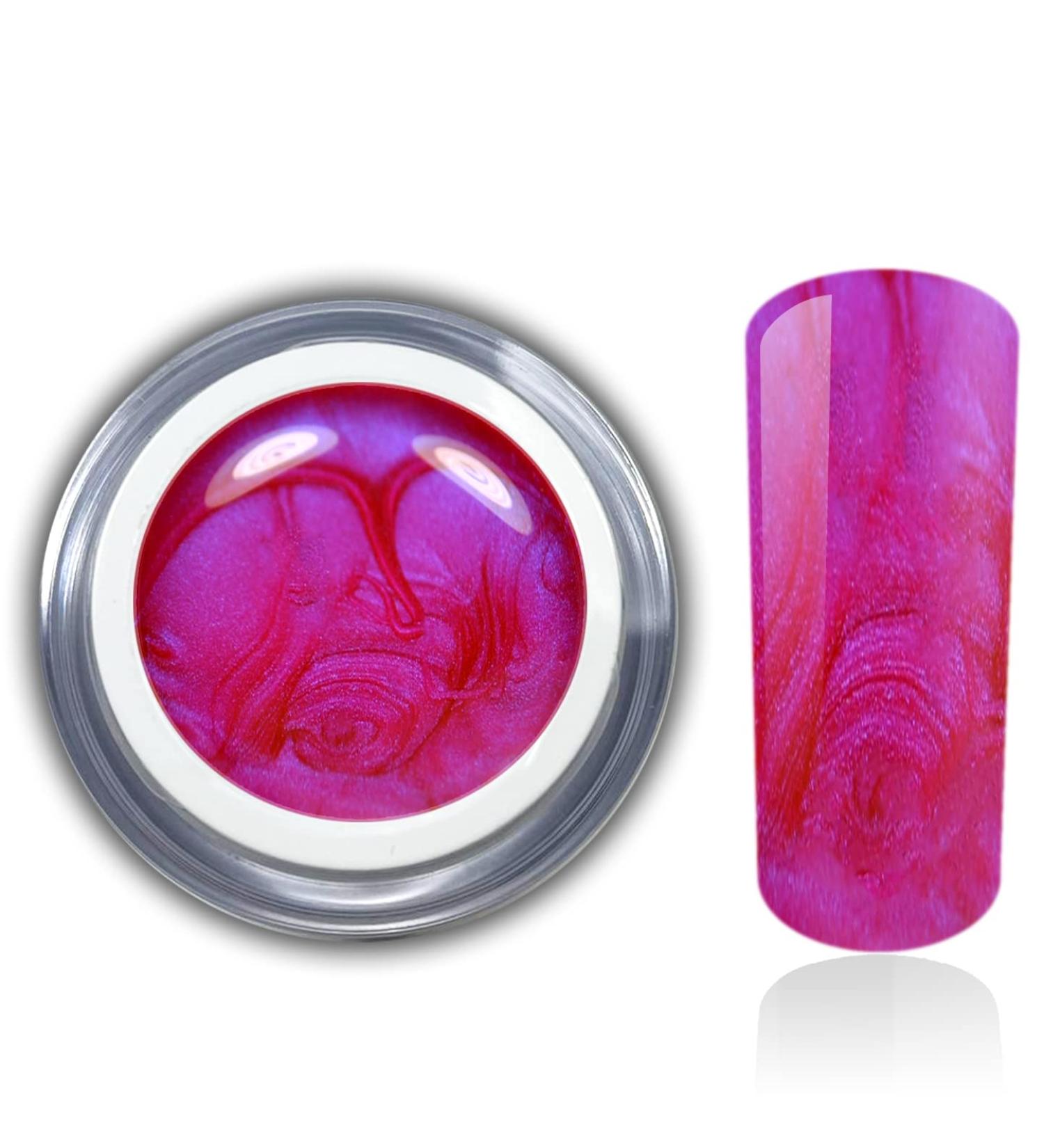 Color Gel Metallic Bubble Violet Pink UV LED Nail Art - RM Beautynails 5ml (1 Pack) for Stunning Gel Nails - Buy Online on GoSupps.com
