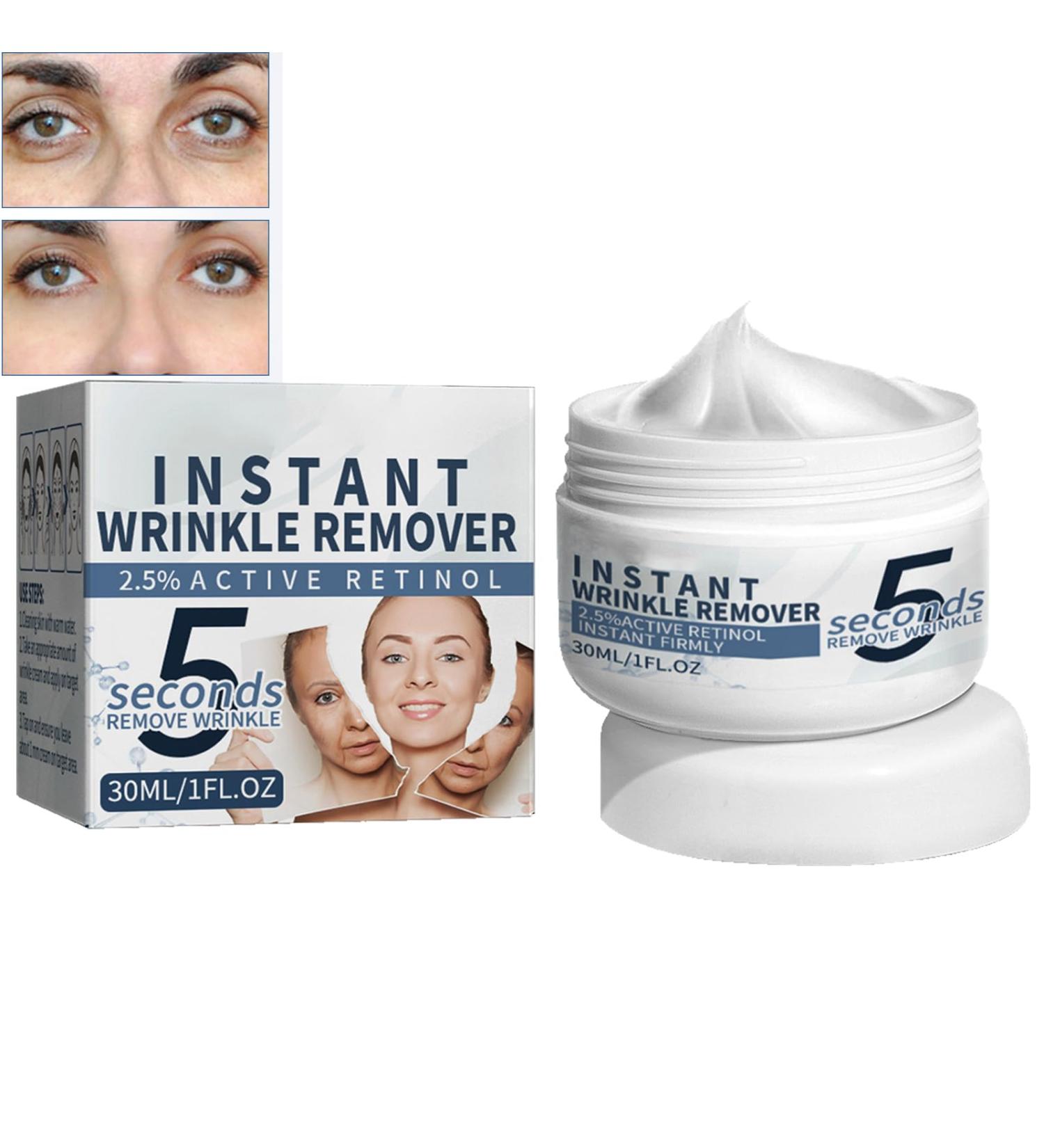  GNAUMORE Anti-Wrinkle Face Cream 5 Second Wrinkle Elimination Instant Retinol Anti-Wrinkle Cream Anti-Wrinkle Face Moisturizer Anti-Dark Spot Face Cream Effective Whitening Moisturizer - Buy Online on GoSupps.com