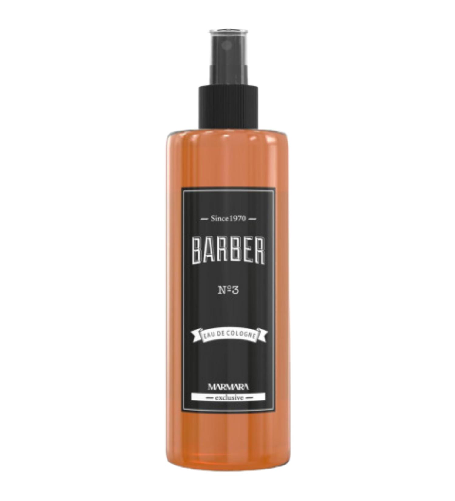 barber marmara Eau de Cologne Pump Spray Mens After Shave Men's Fragrance Water Shaving Water Men Barber Men's Fragrances Body Spray Barbershop (400 ml No3) 13.5 Fl Oz (Pack of 1) No3