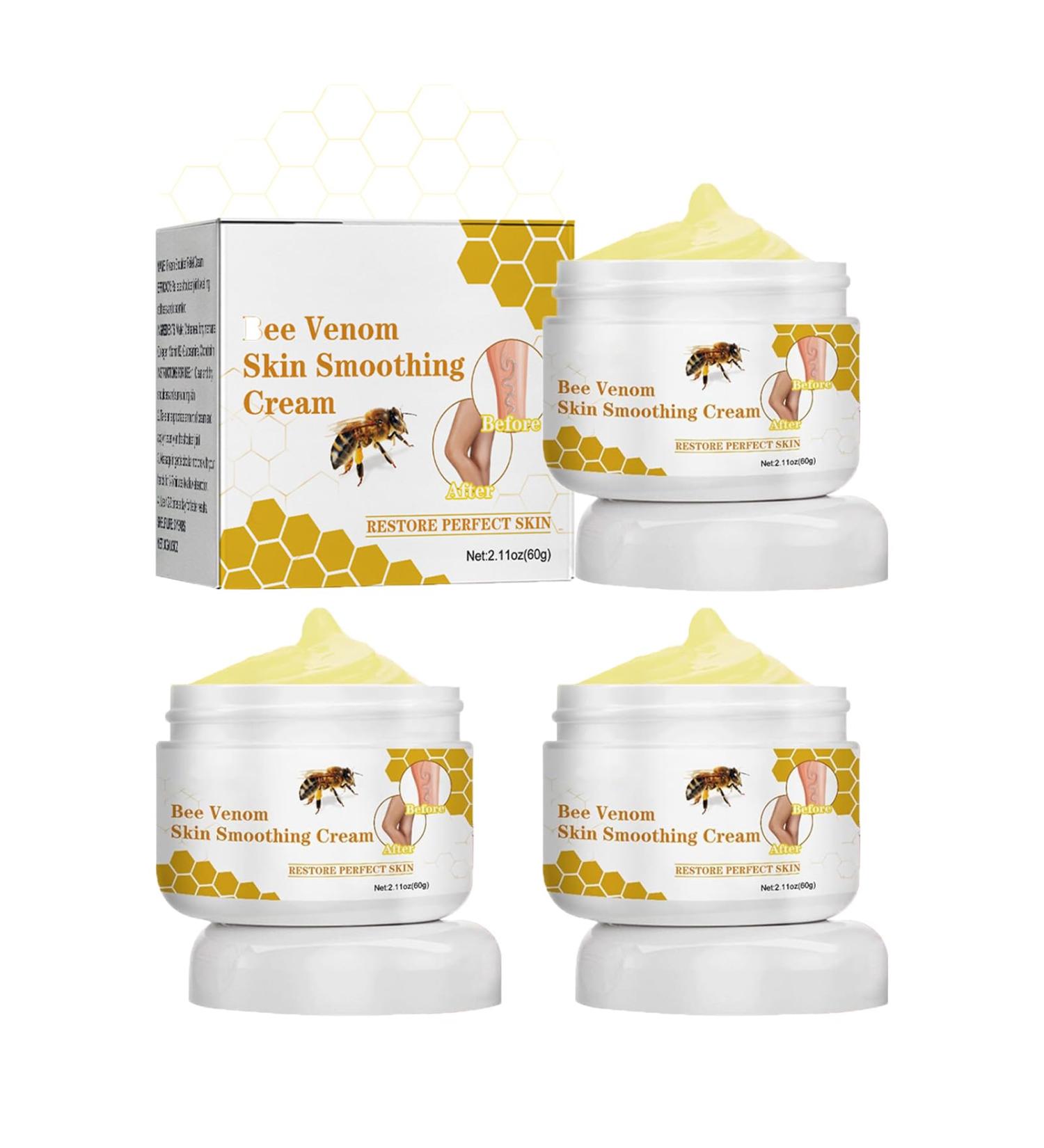 Bienengift Salbe - Beeergift Varicose Veins Cream for Spider Veins Relief | Pain & Swelling Relief (3 Pieces) - International Shipping Available - Buy Online on GoSupps.com