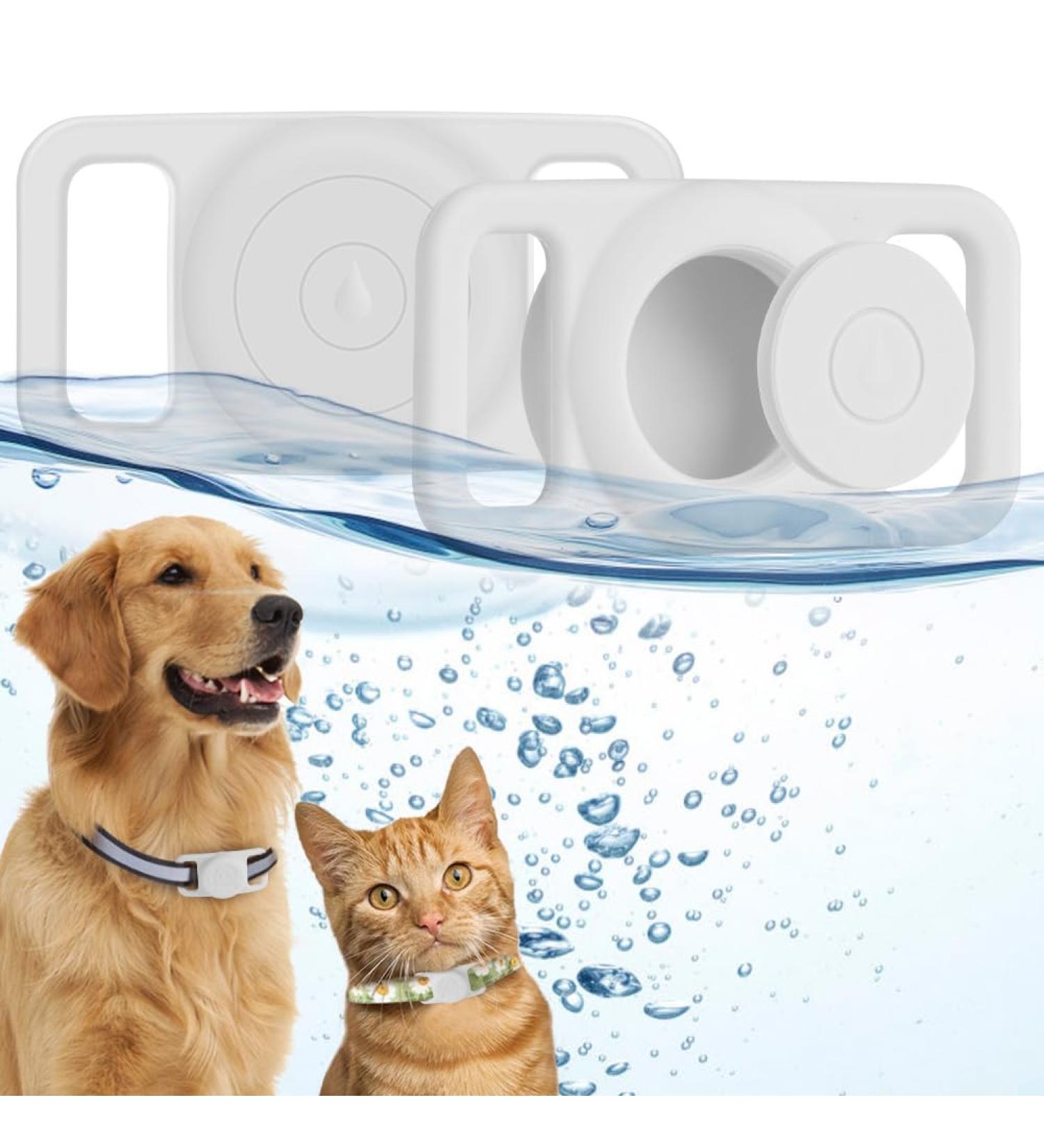Ainiv Waterproof Silicone Case for Apple Airtag | Pet Tracking Finder & Dog Collar Accessory | Durable Protection Cover | Ideal for Outdoor Festivals - Buy Online on GoSupps.com