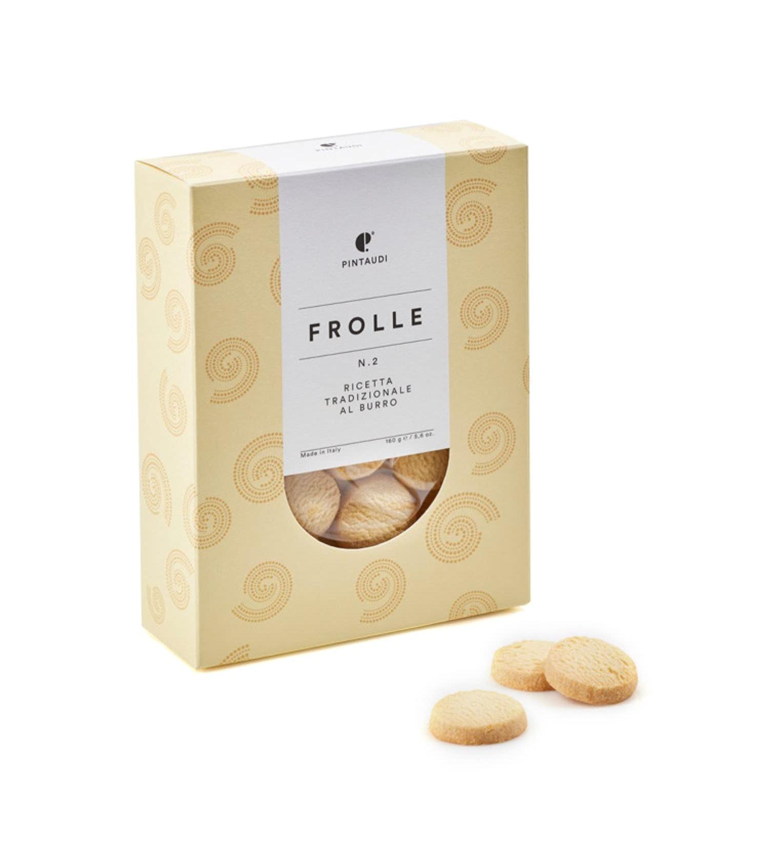 ANTICO CAFFE' NOVECENTO Pintaudi | Traditional Butter Shortbread Recipe | Pure Butter Biscuits | Shortbread Biscuits in a Bag with Normandy Butter - 160g | Classic Butter Shortbread